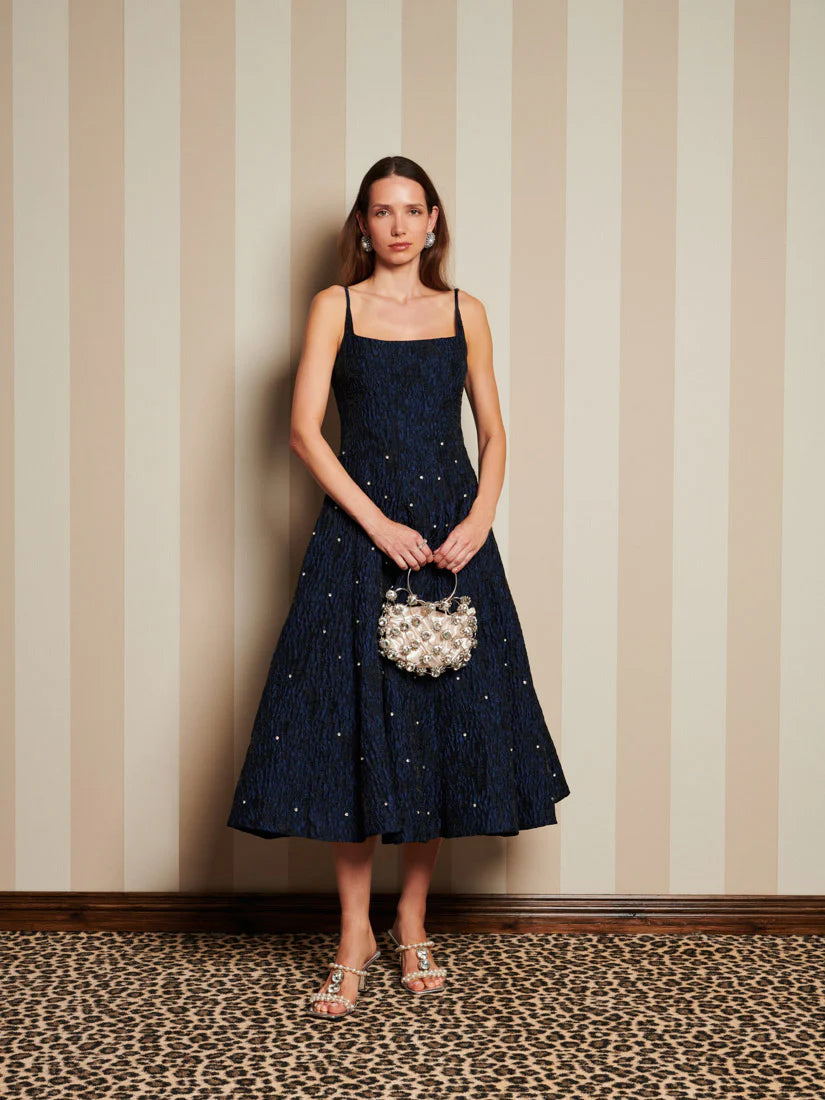 Maison Gem Jacquard Midi