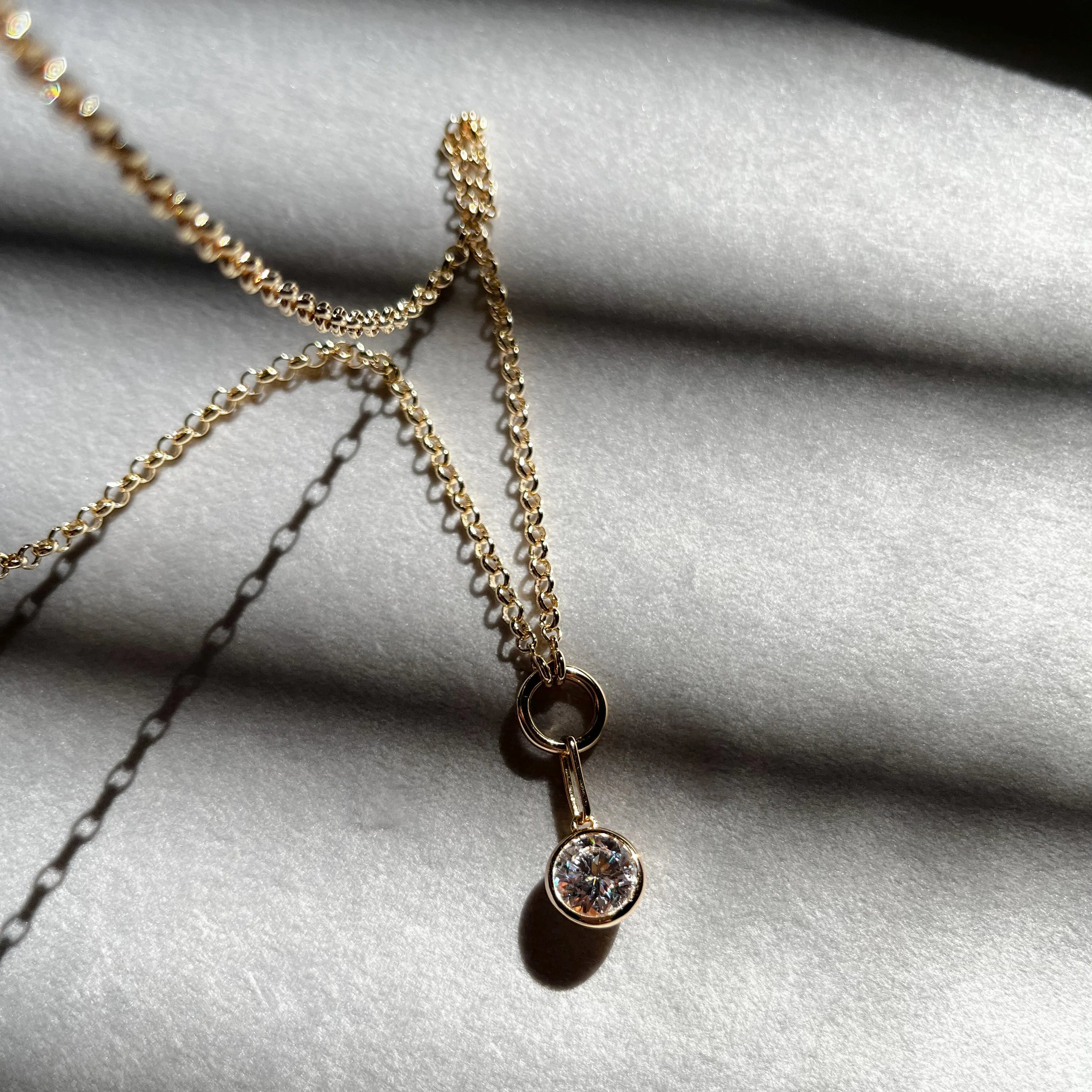 Vienna Charm Necklace 32"