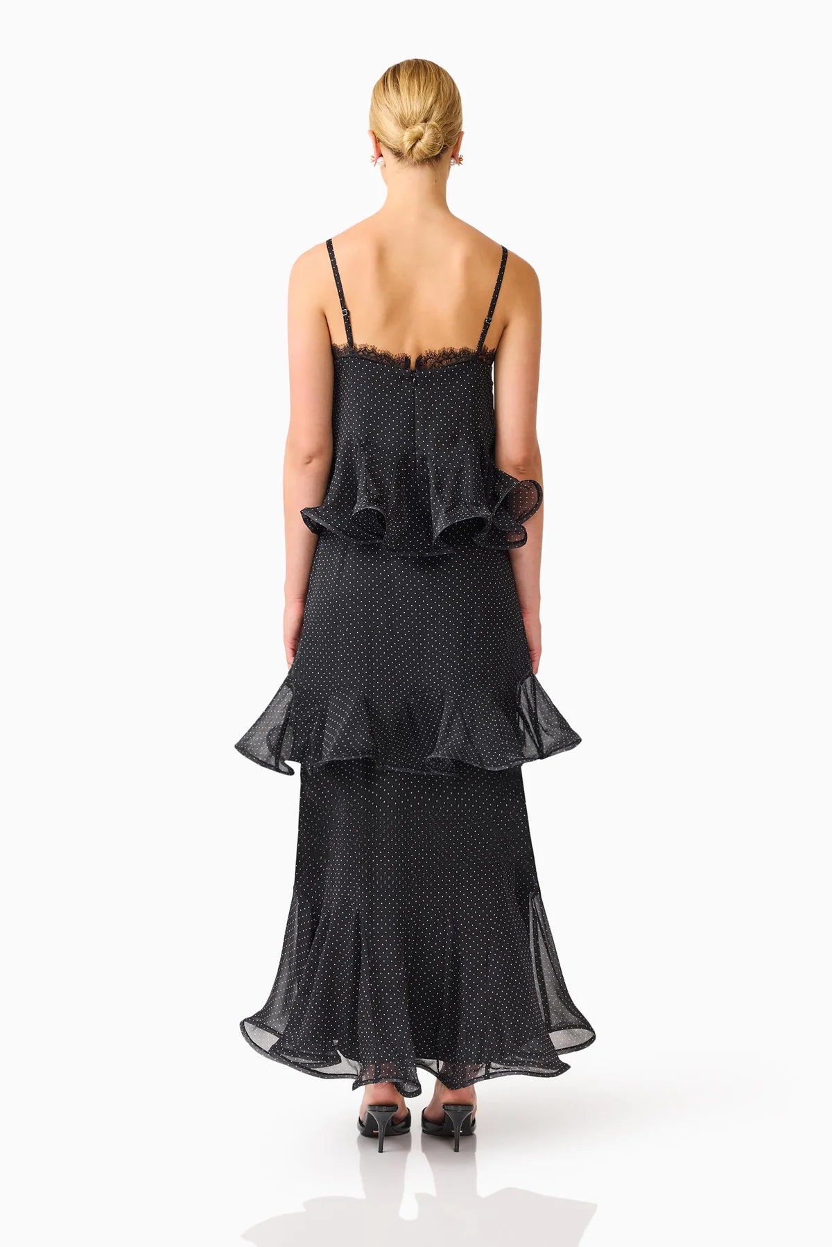 Bellini Square Neck Maxi Dress