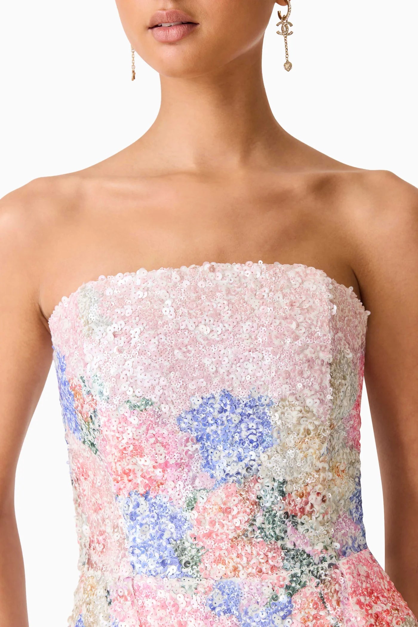 Lurea Strapless Dress