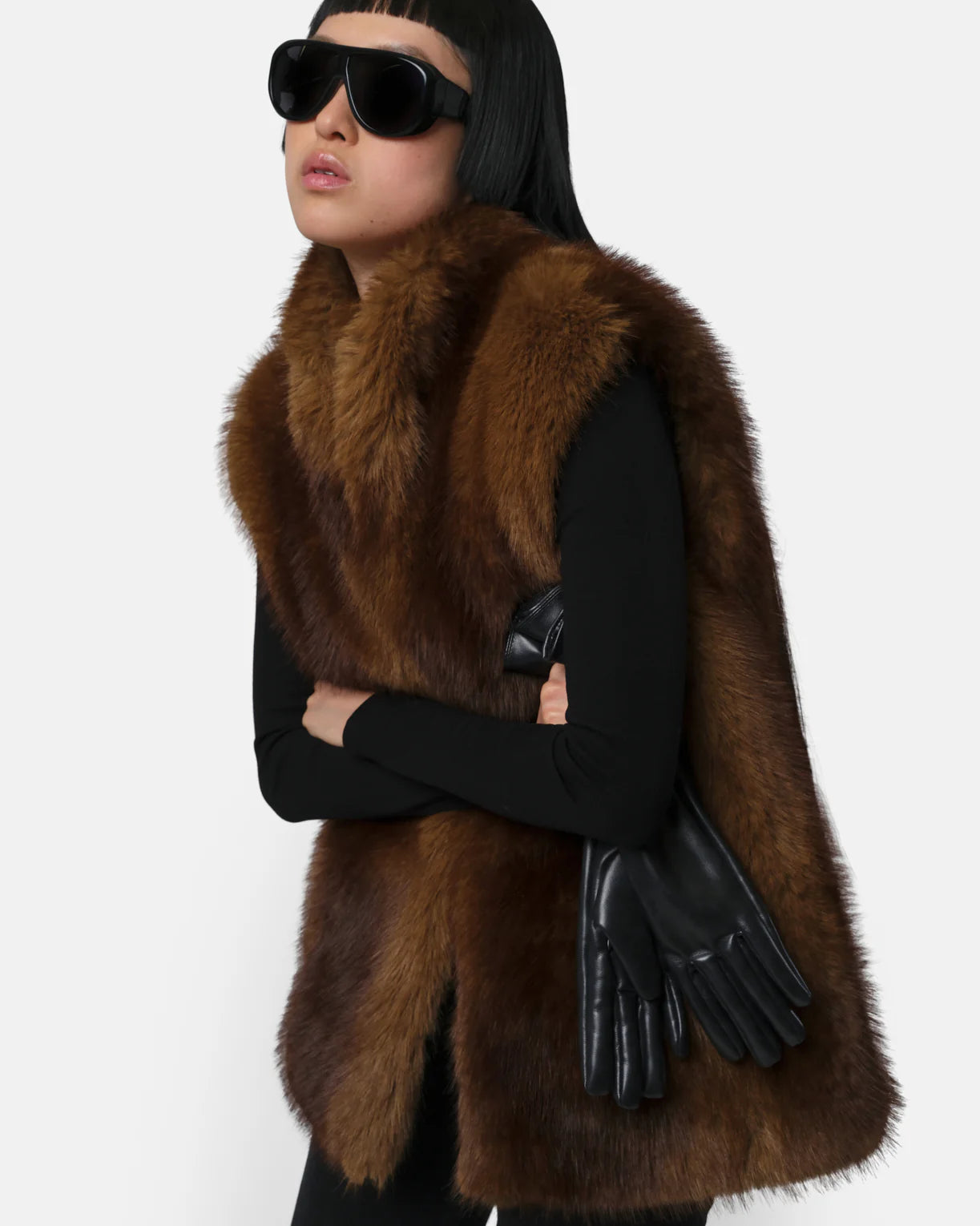 Laila Mink Vest