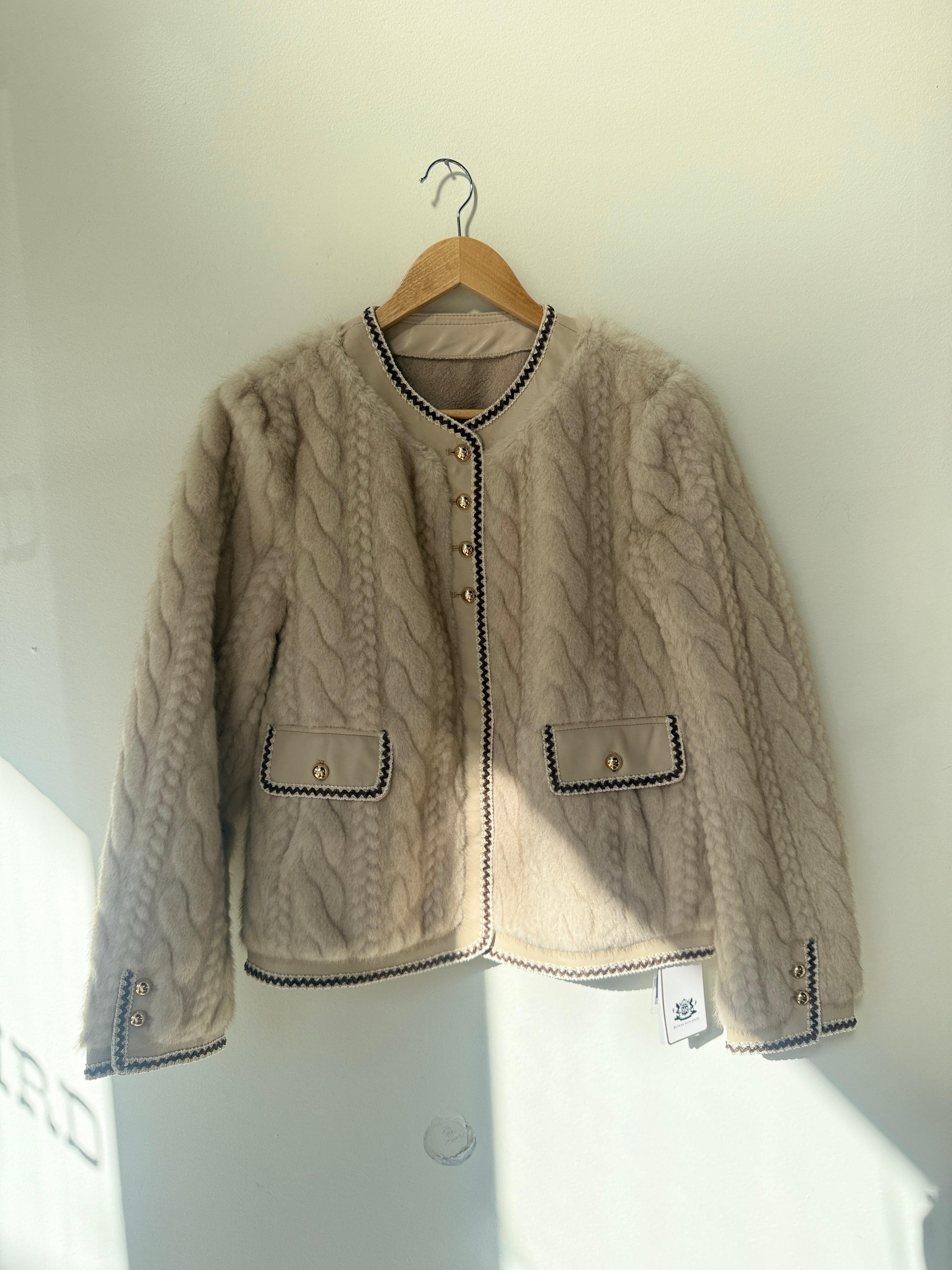 Elizabeth Cabled Cardigan