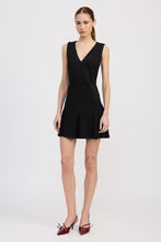 Nelly V-neck Mini Dress