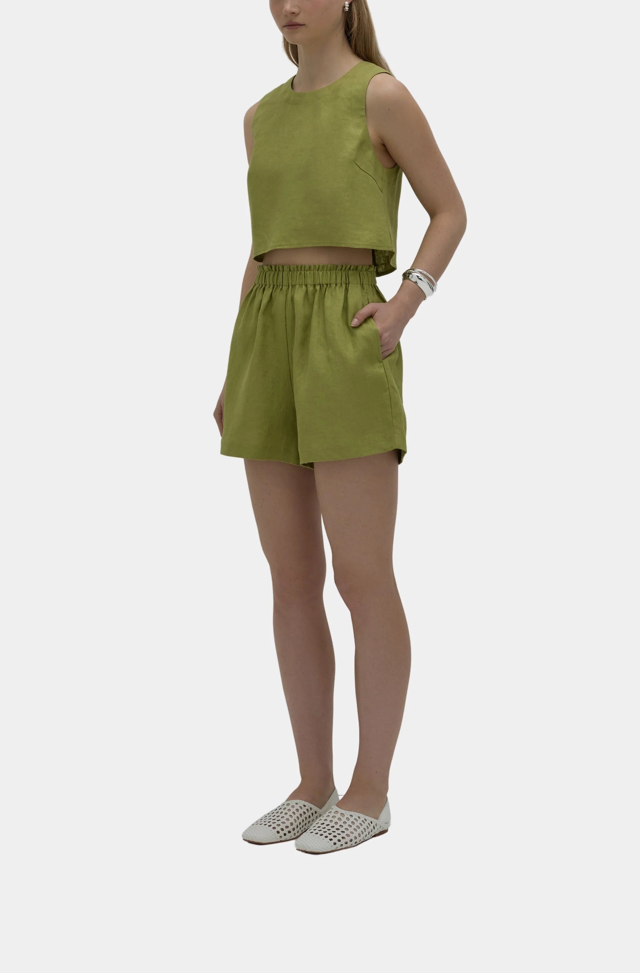 Theo Linen Short