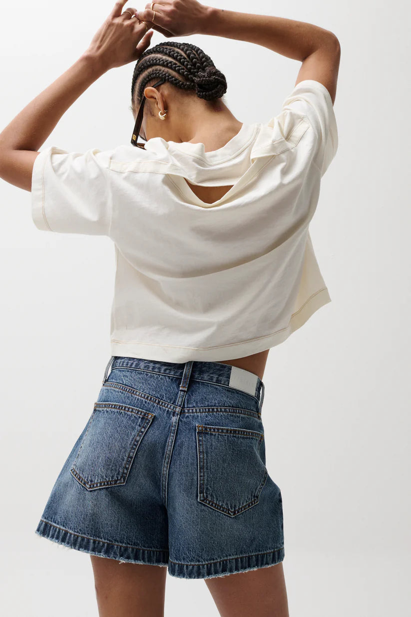 Saige High Rise A-line Short
