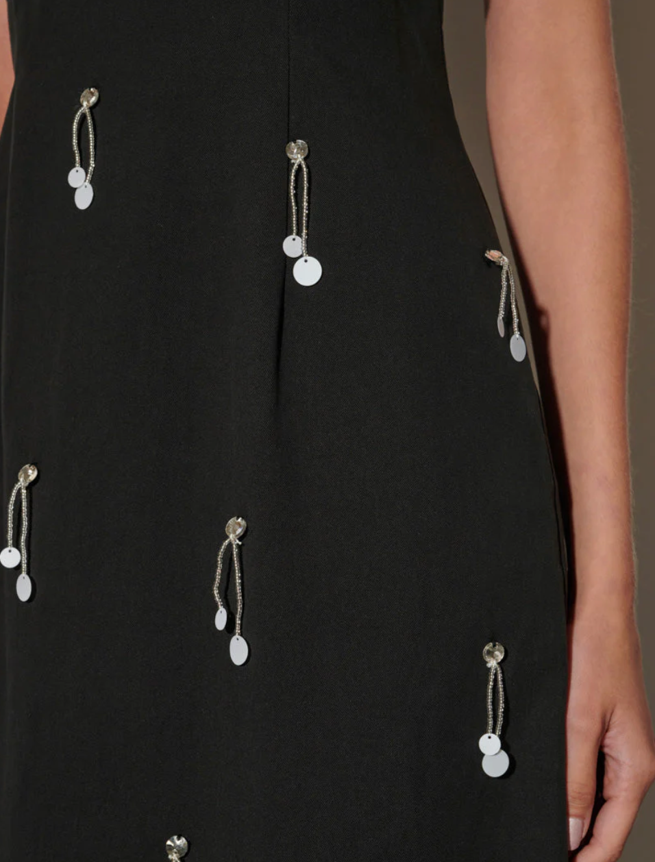 Augusta Embellished Midi Dress