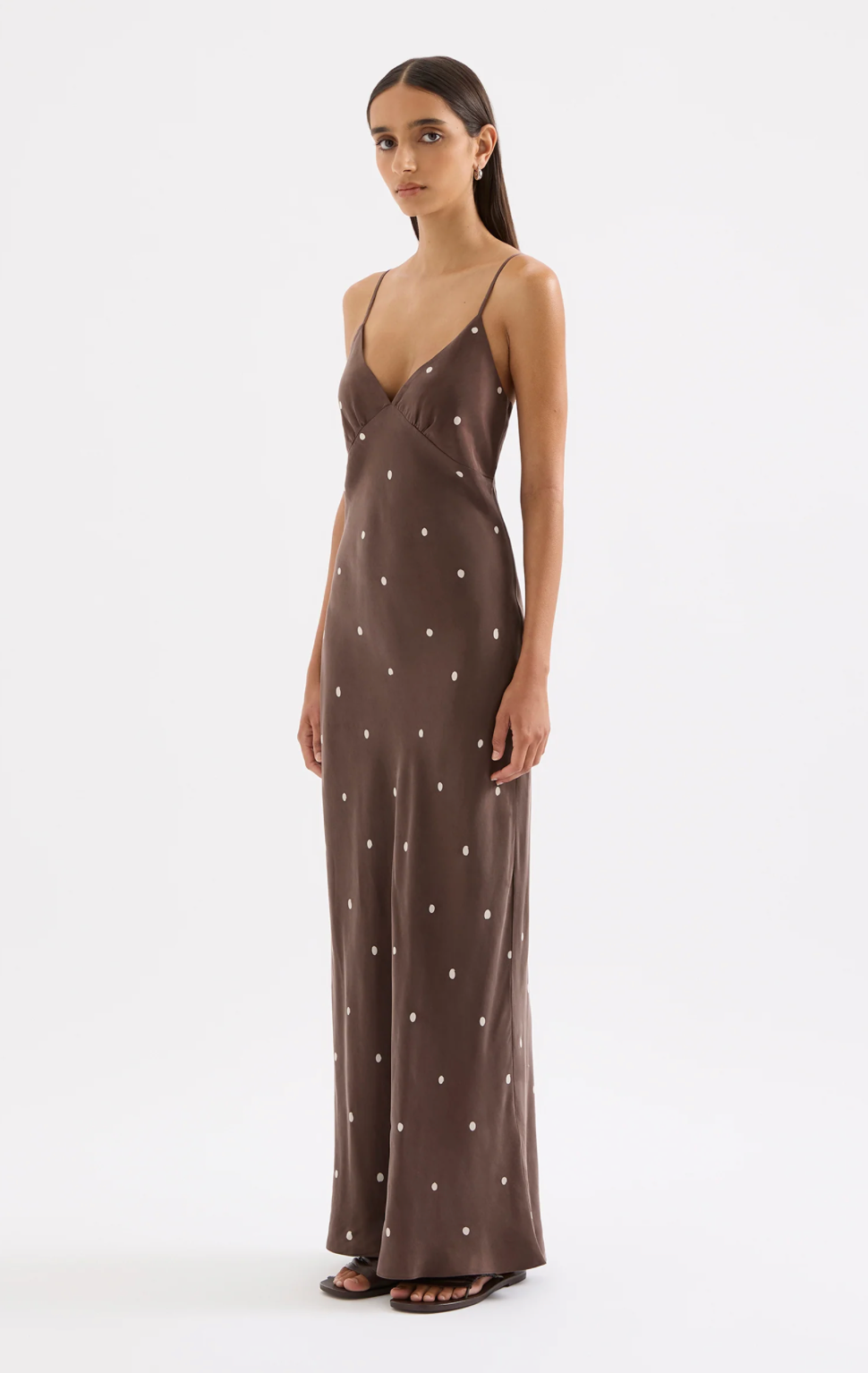 Athena Cupro Slip Dress