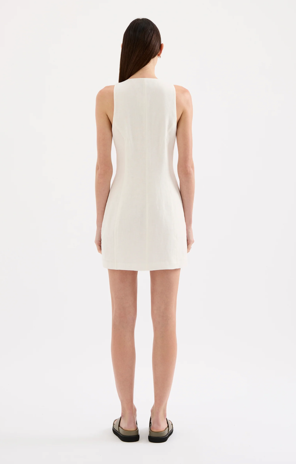 Mazi Linen Mini Dress