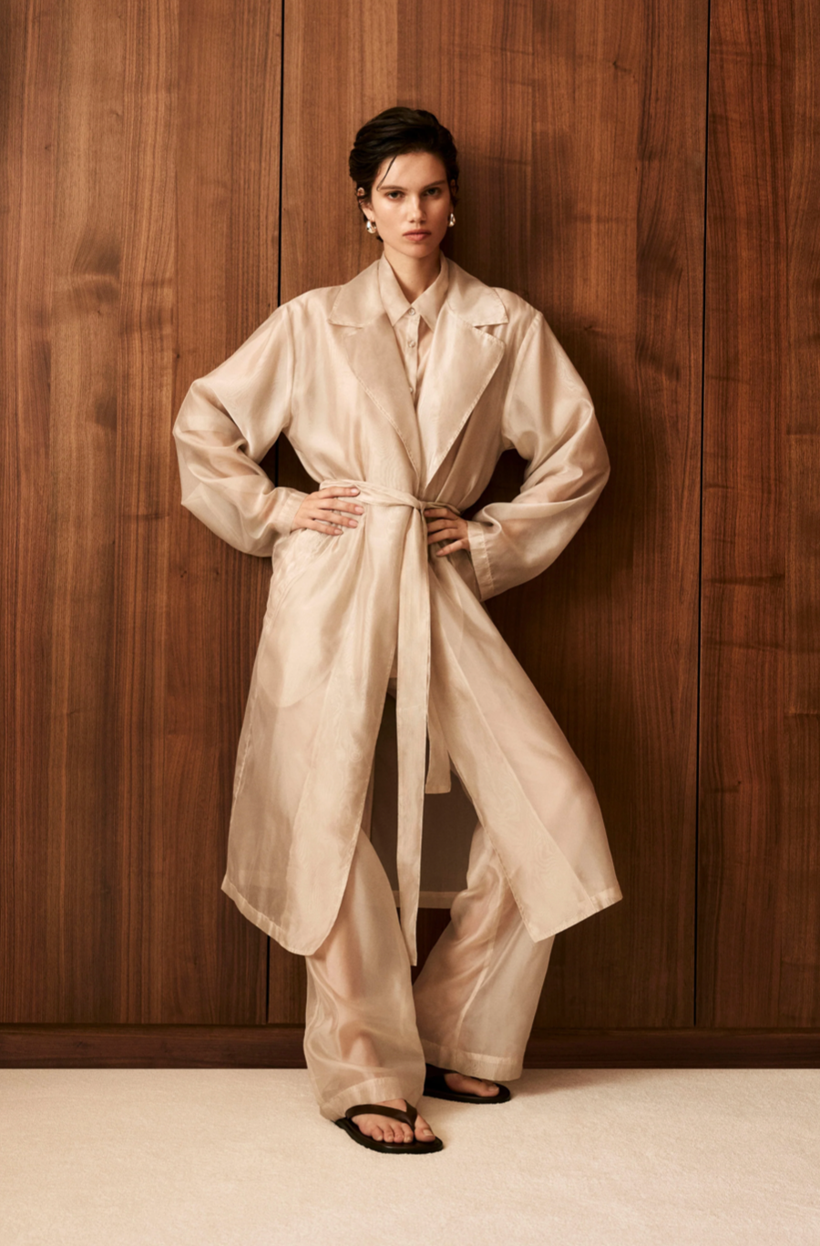Talise Organza Coat