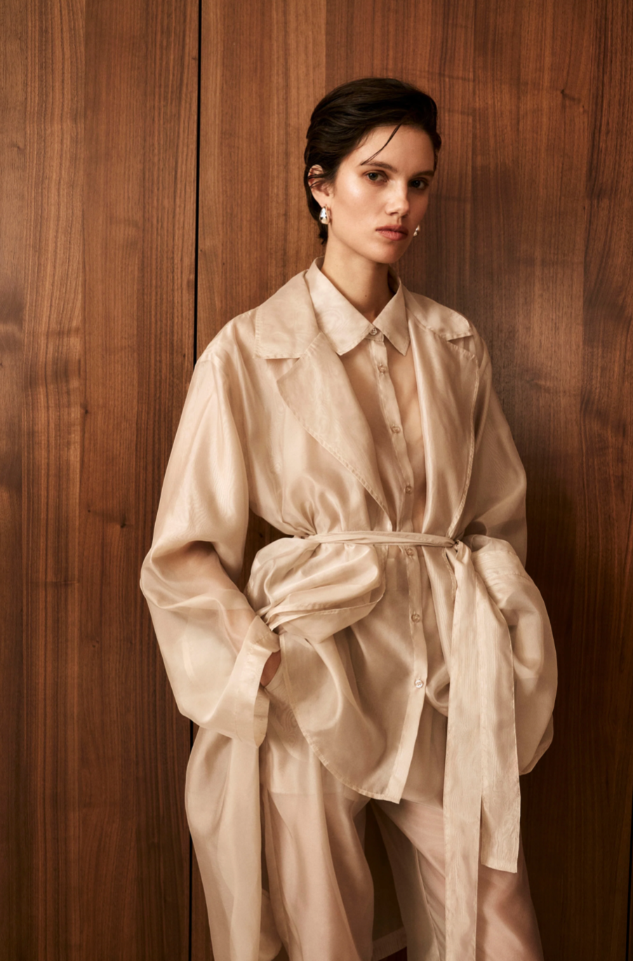Talise Organza Coat