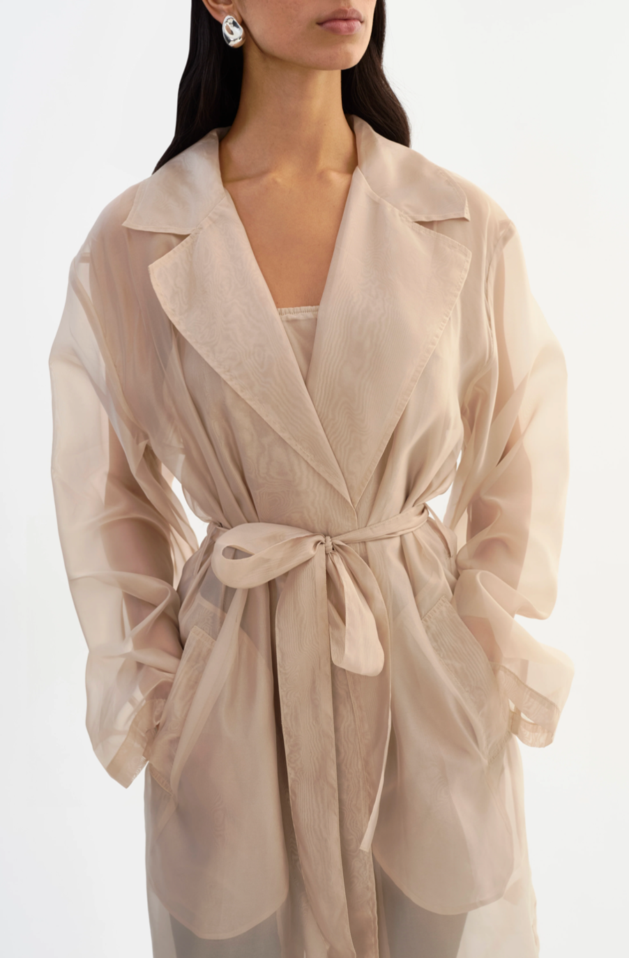Talise Organza Coat