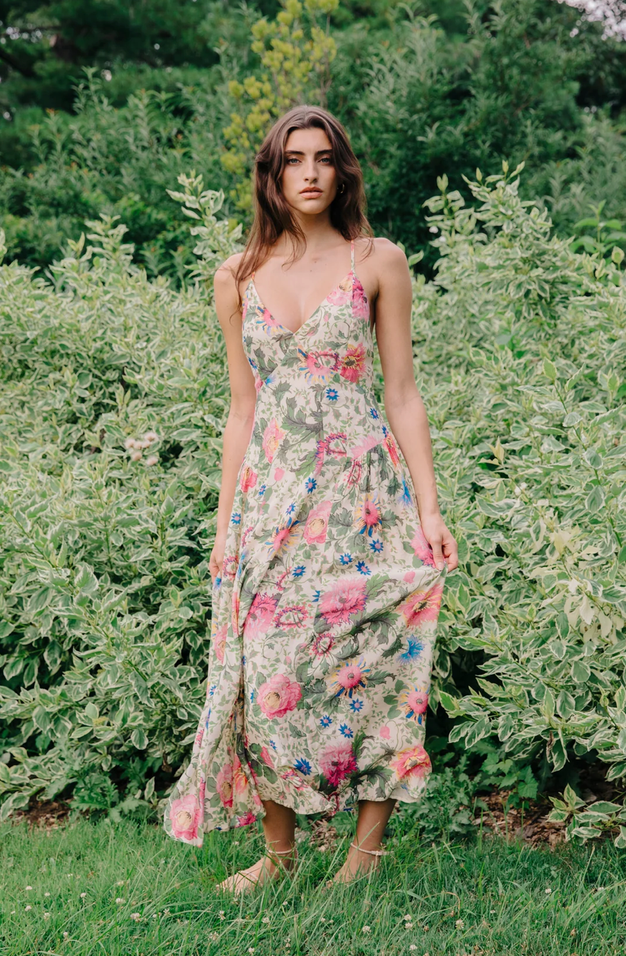 Fiorella Milla Floral Maxi Dress