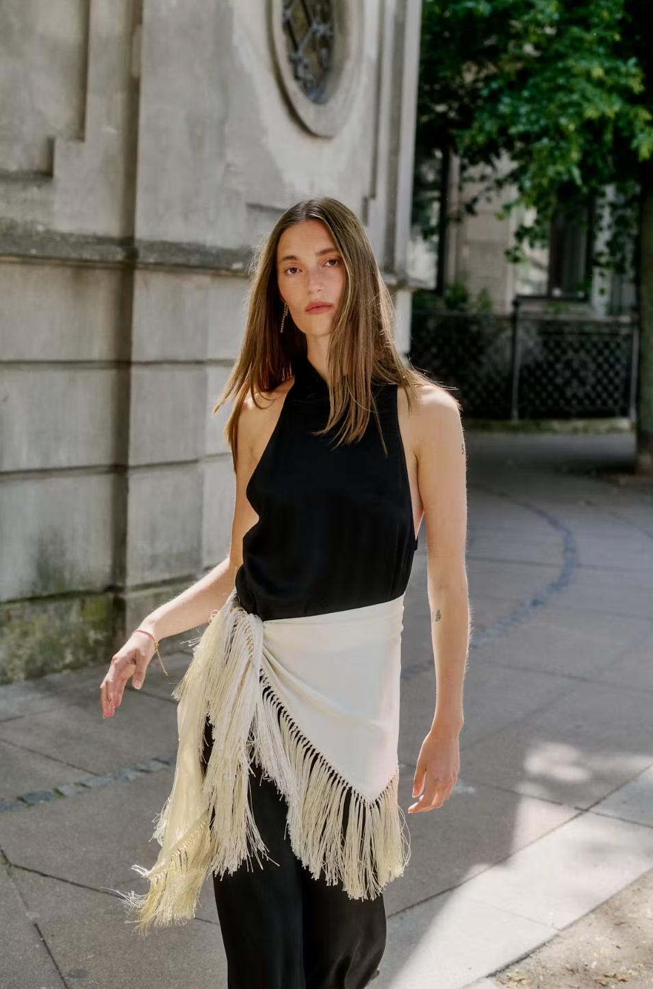 Verona Fringe Scarf