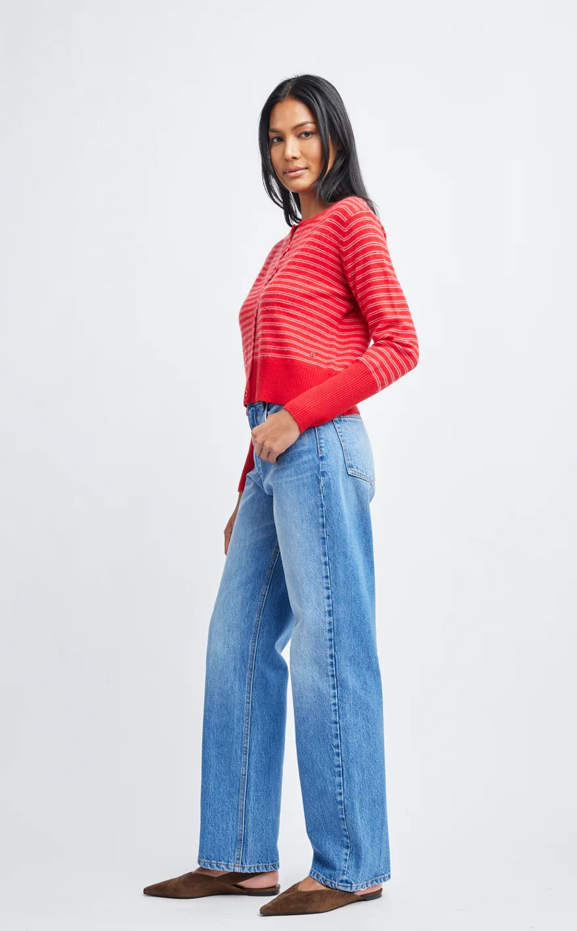 Lucy Shrunken Cashmere Cardigan