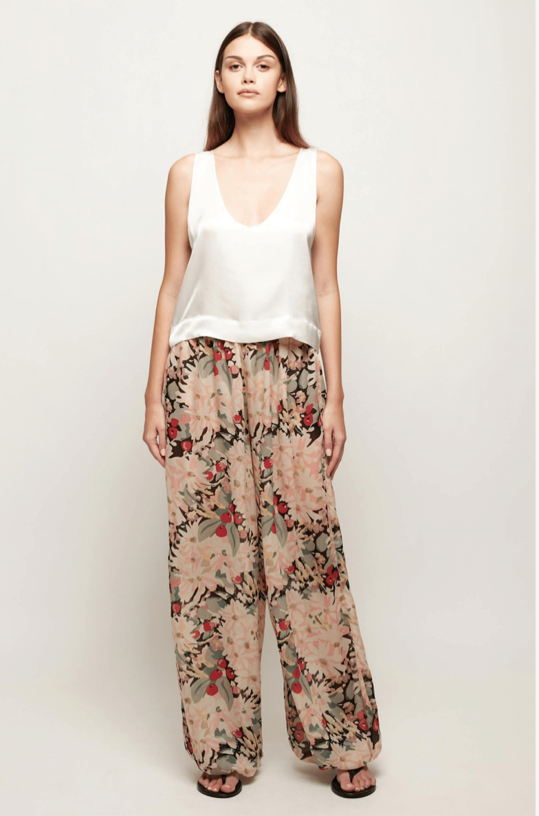 Satin Scoop Top