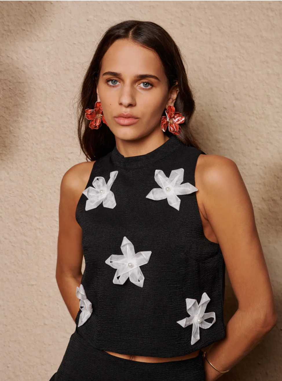 Glow Flora Cropped Top