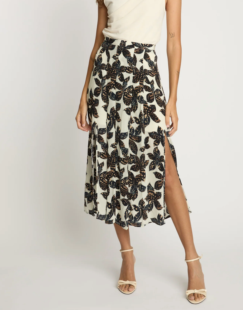 Glenda Printed Skirt