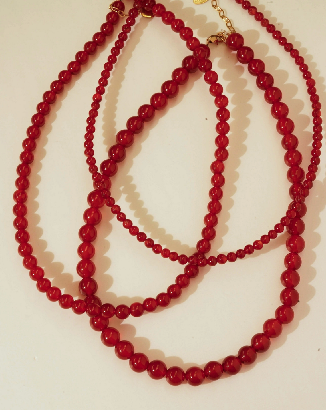 Red Bead Necklace
