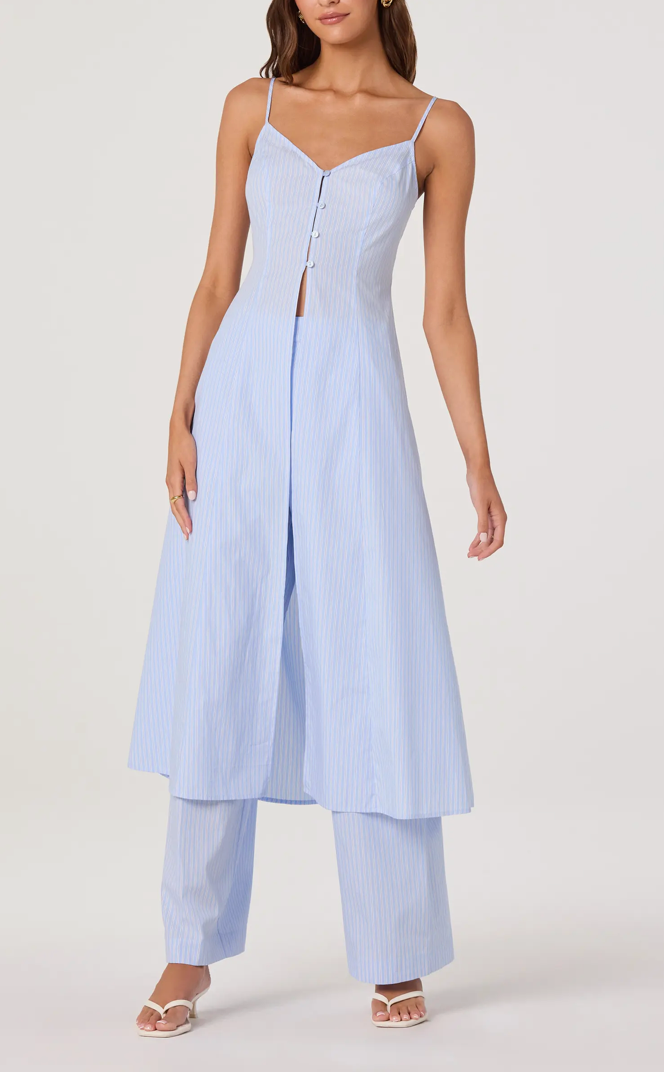 Rena Longline Sleeveless Tunic