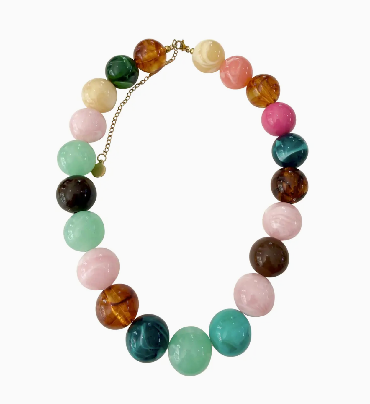 Dora Chunky Beaded Necklace