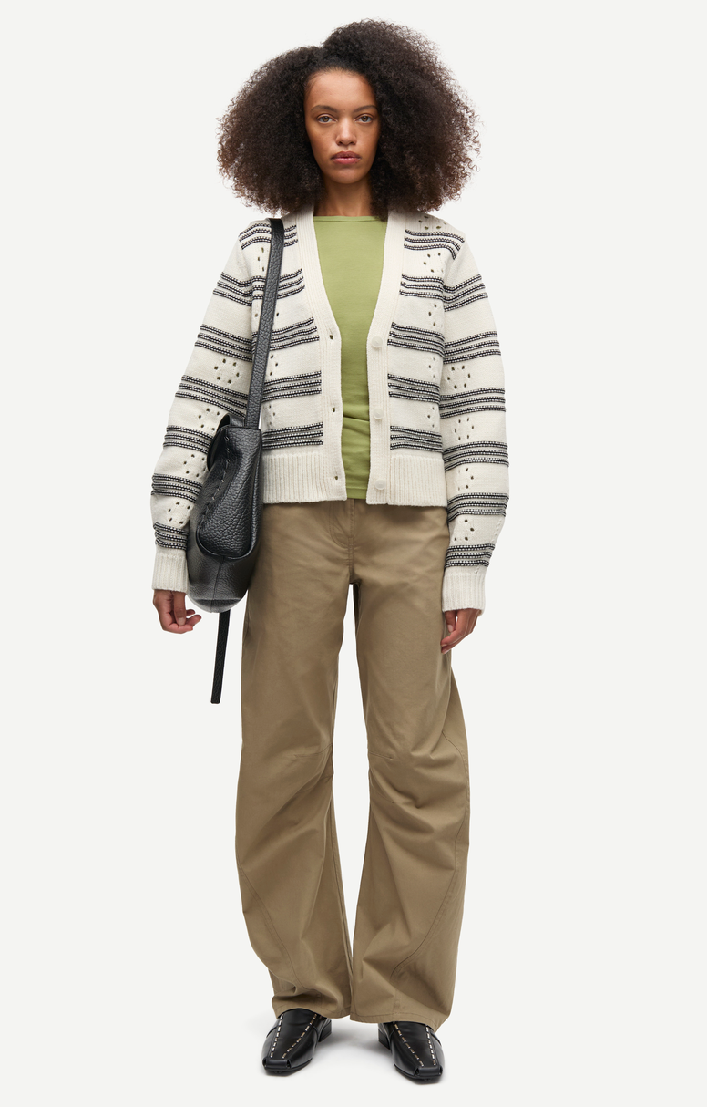 Sapolly Pointelle Cardigan