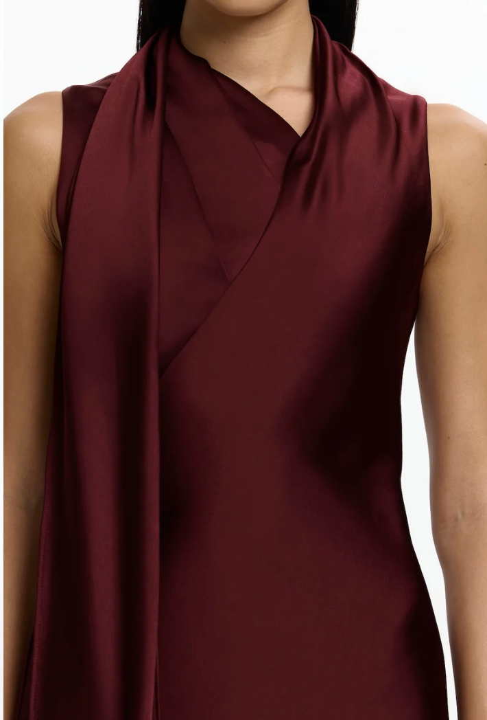 Daria Maxi Scarf Dress