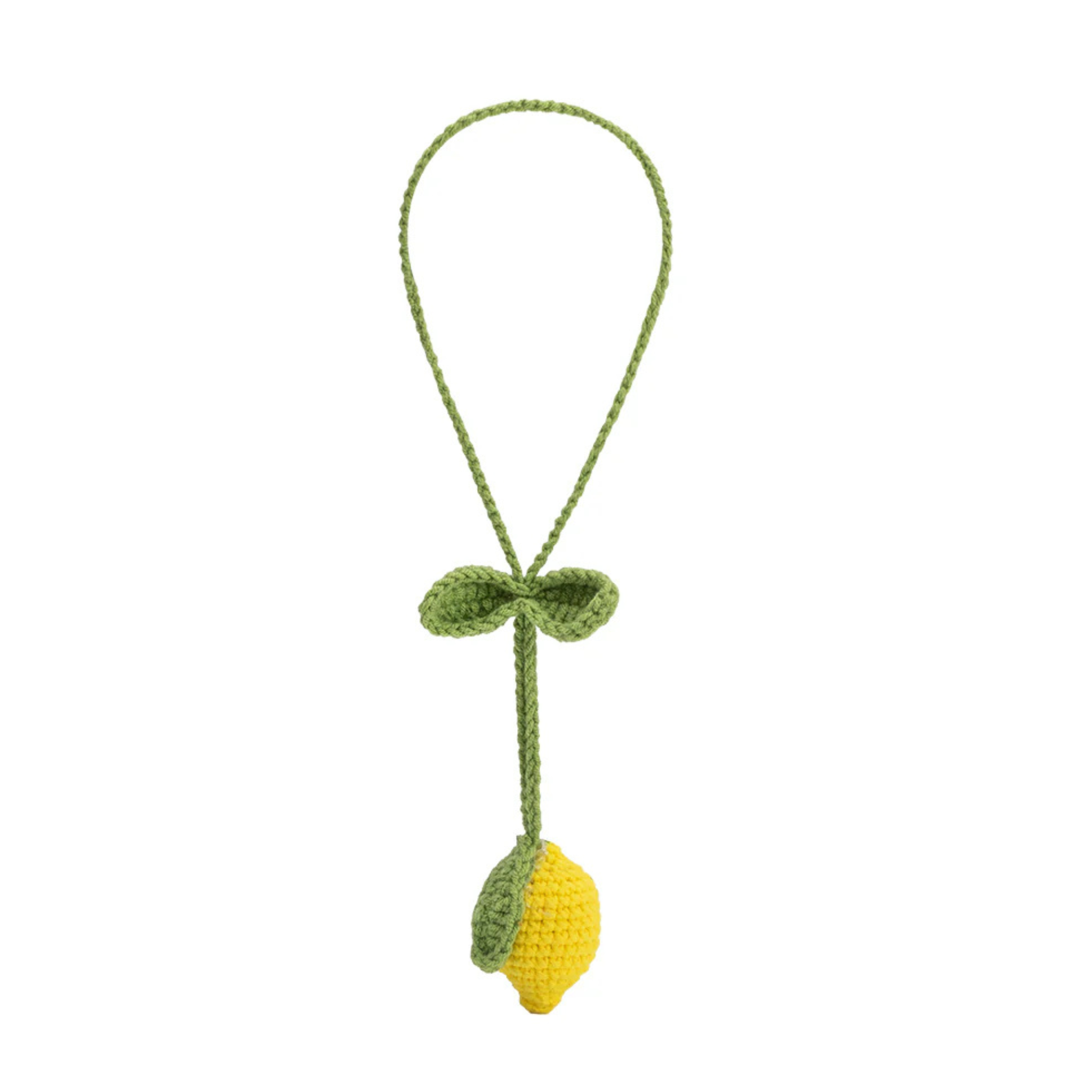 Melie Bianco Crochet Bag Charm