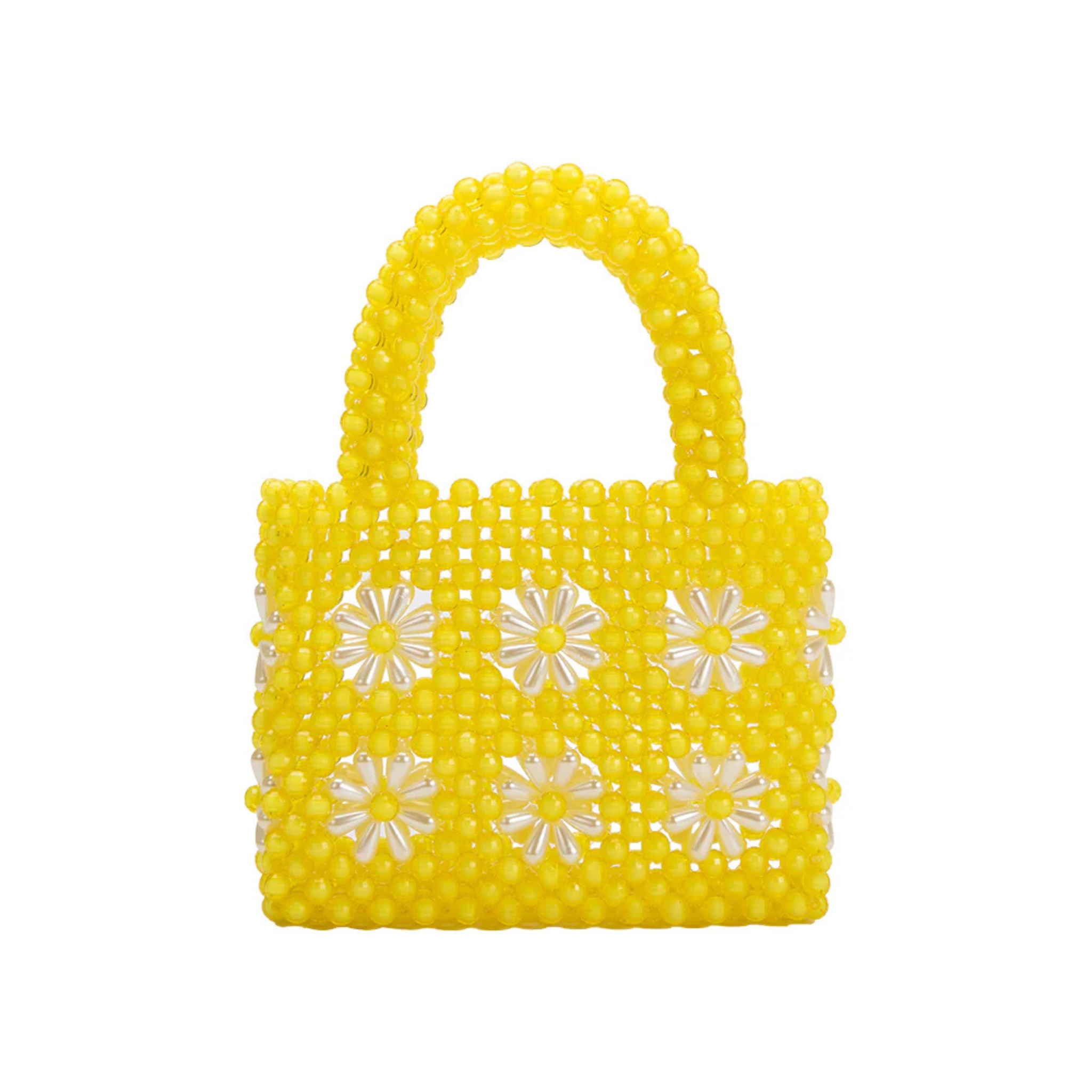 Selena Beaded Top Handle Bag