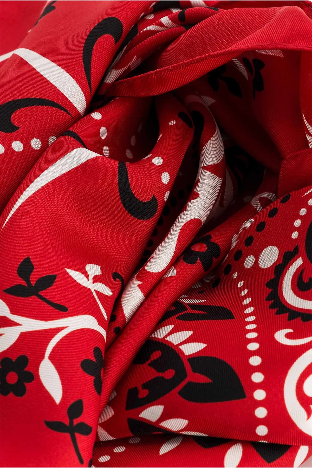 Bandana Silk Scarf