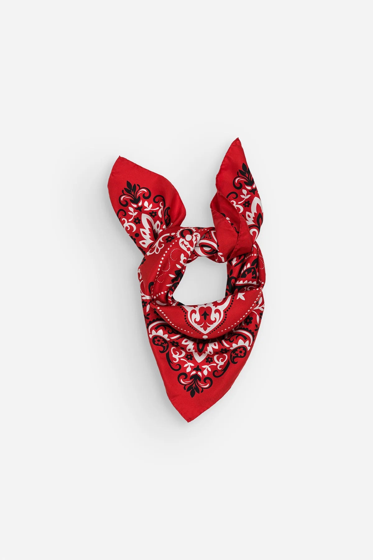 Bandana Silk Scarf