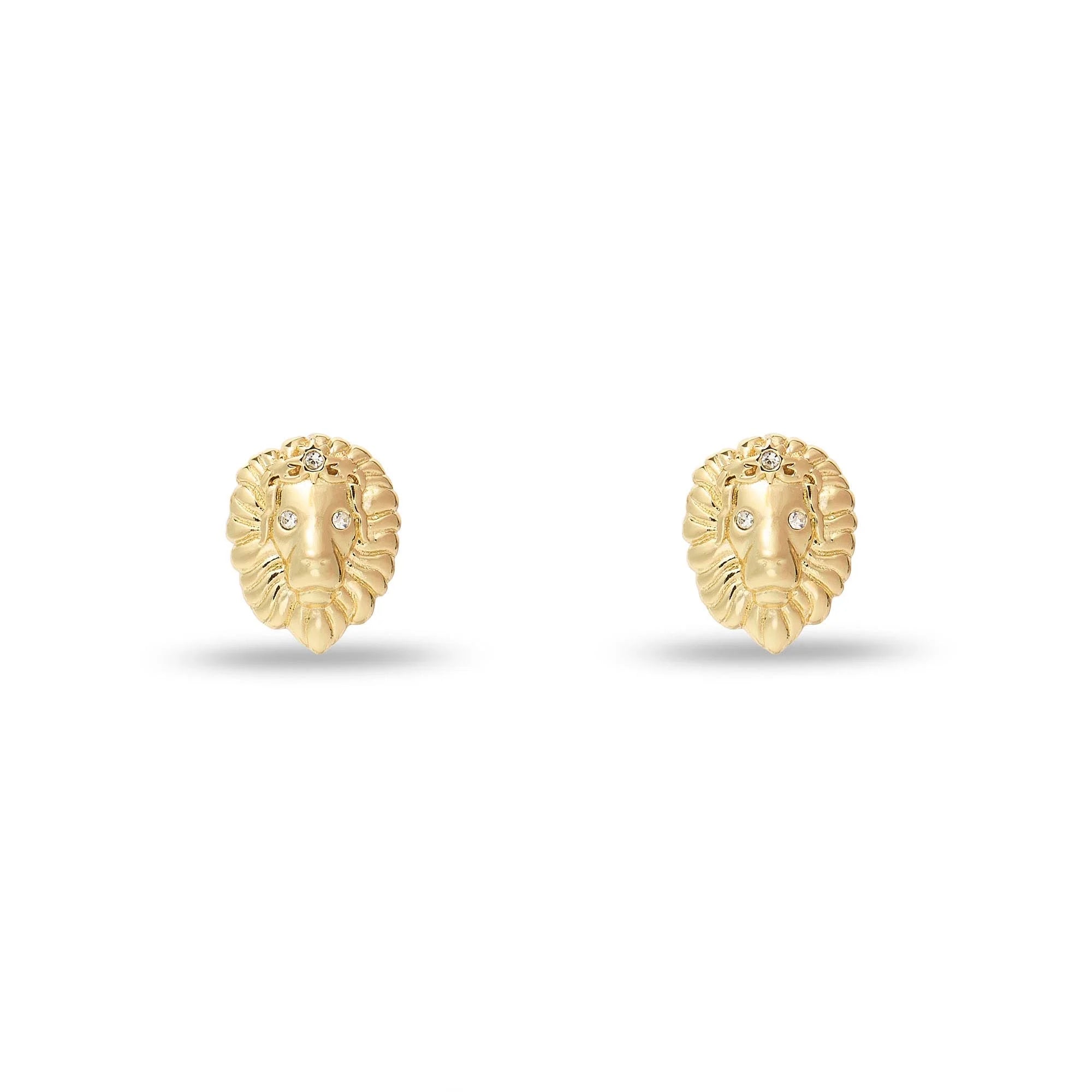 Leo Zodiac Stud Earrings