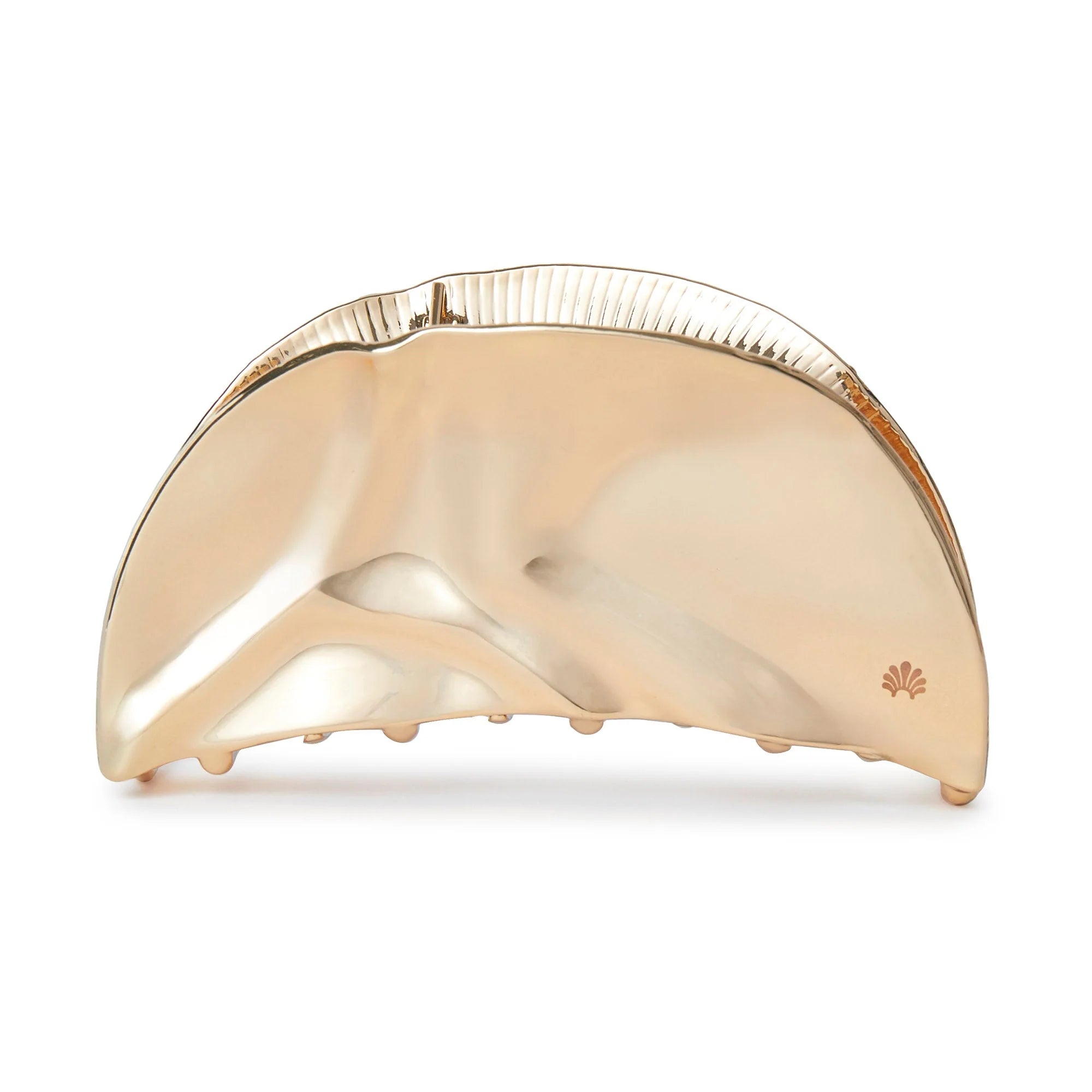 Gold Metal Baroque Claw Clip