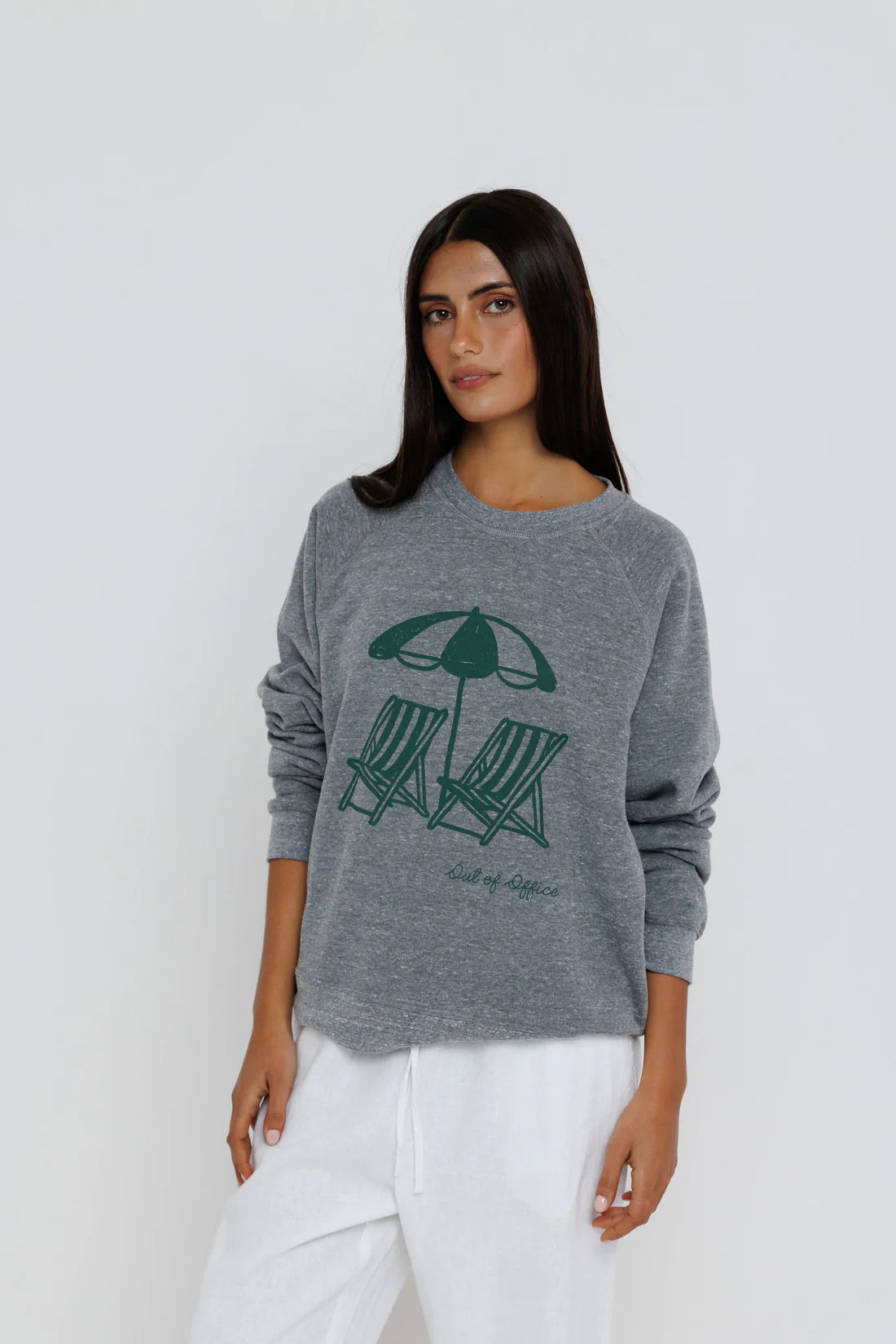 Out of Office Raglan Sweatshirt