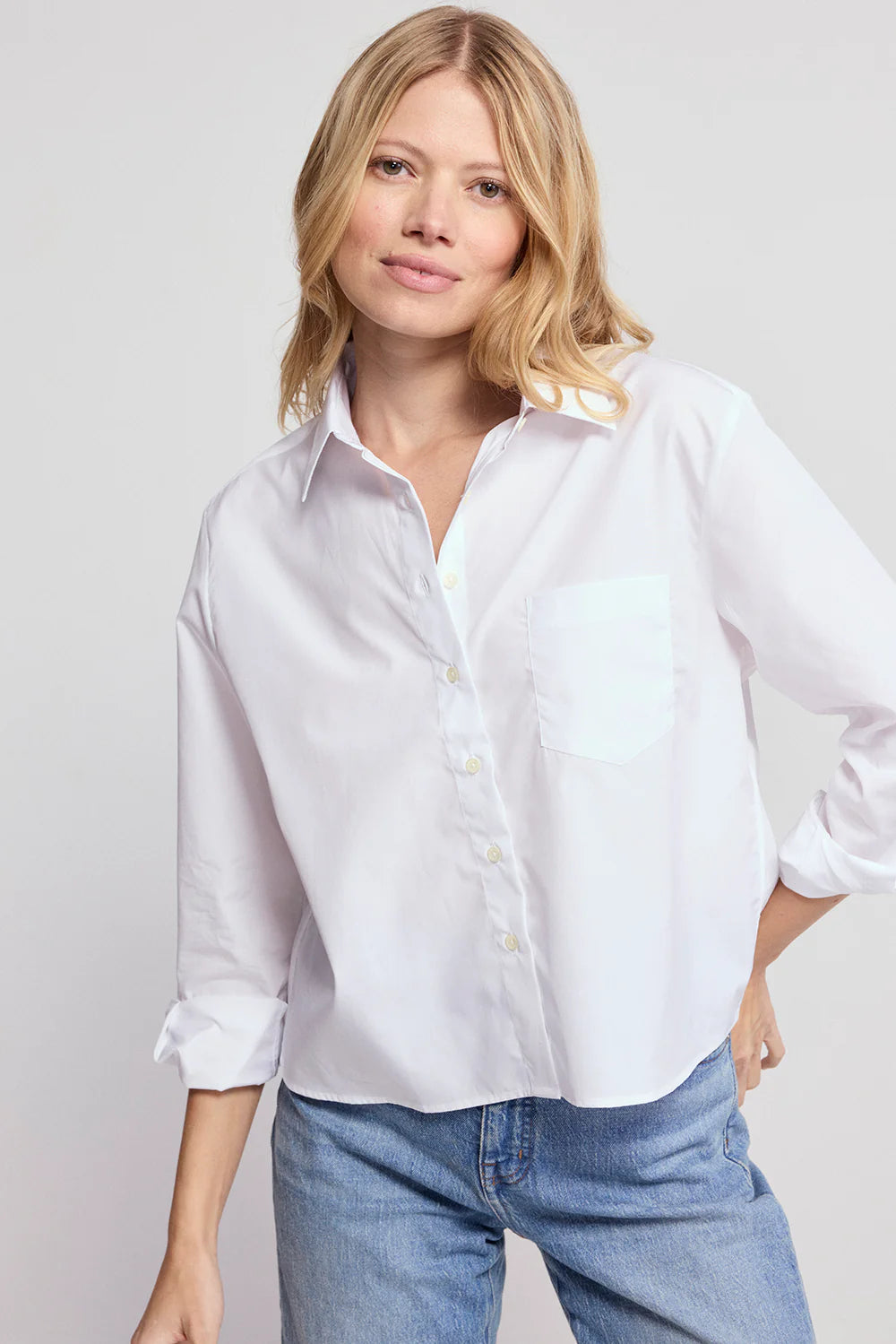 Long Sleeve Boxy Crop