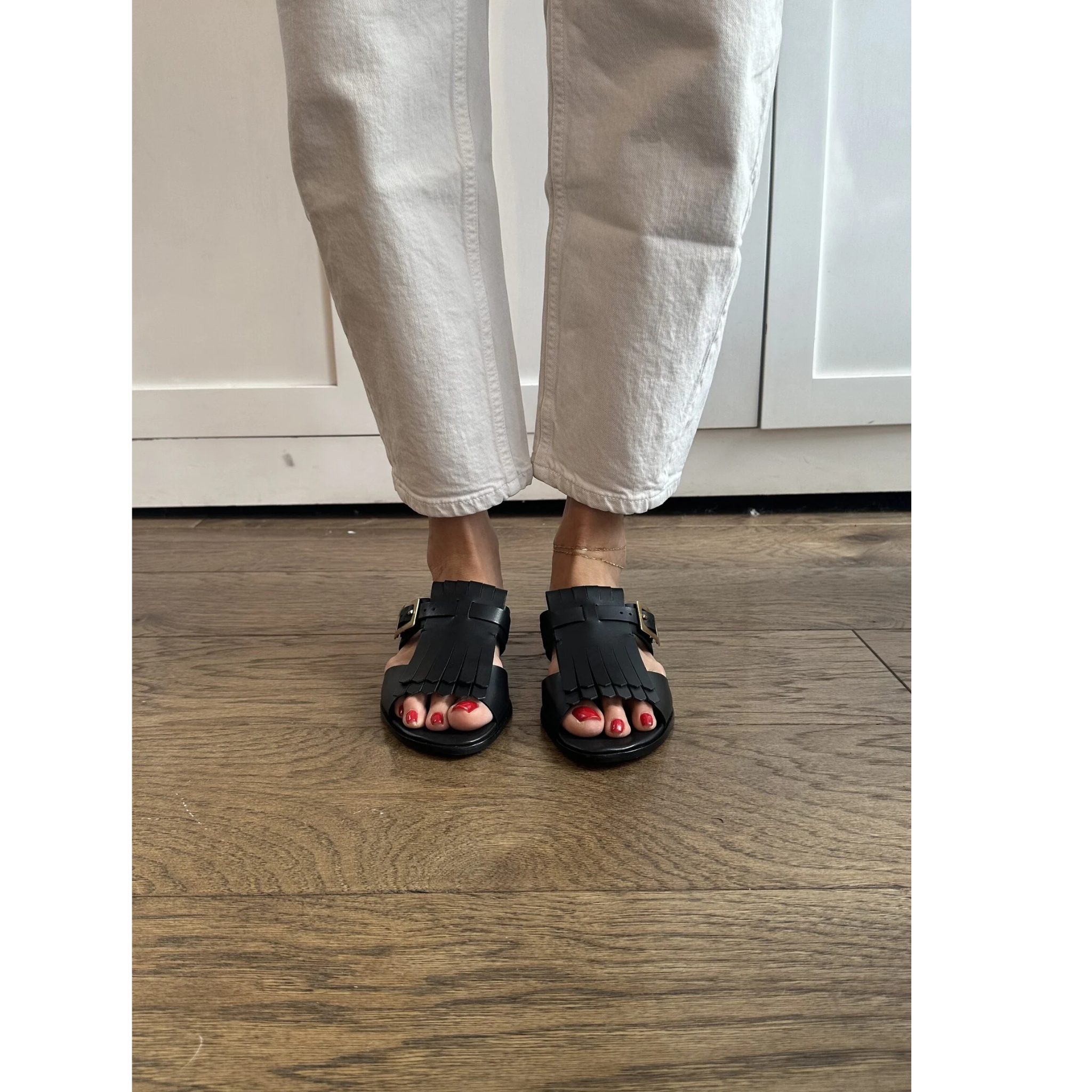 Carrano Fringe Sandal