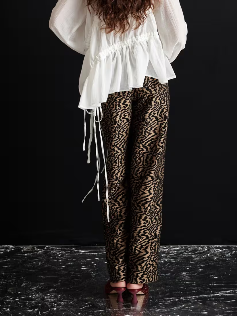 Phoebe Jacquard Trouser