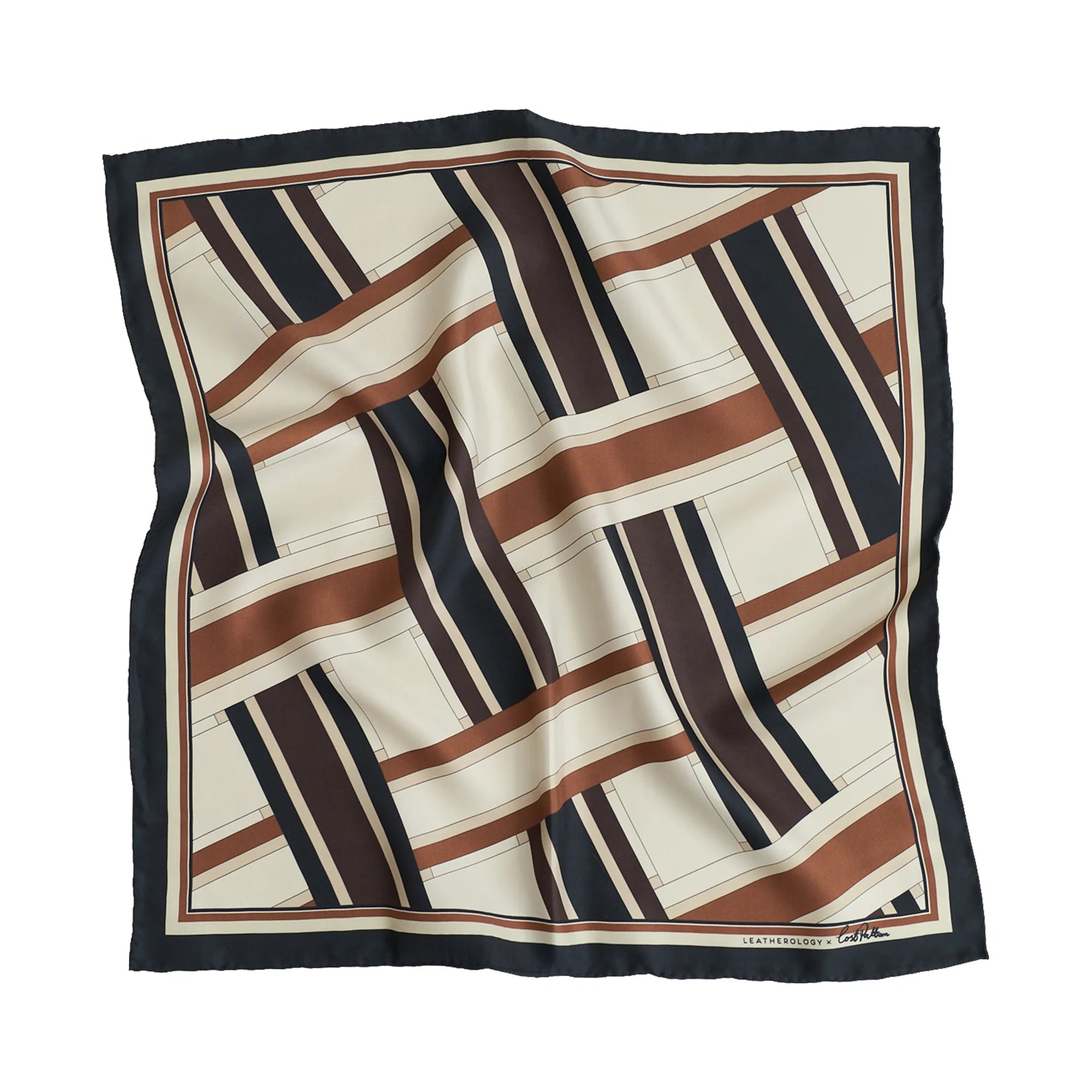 Lost Pattern x Leatherology Silk Scarf