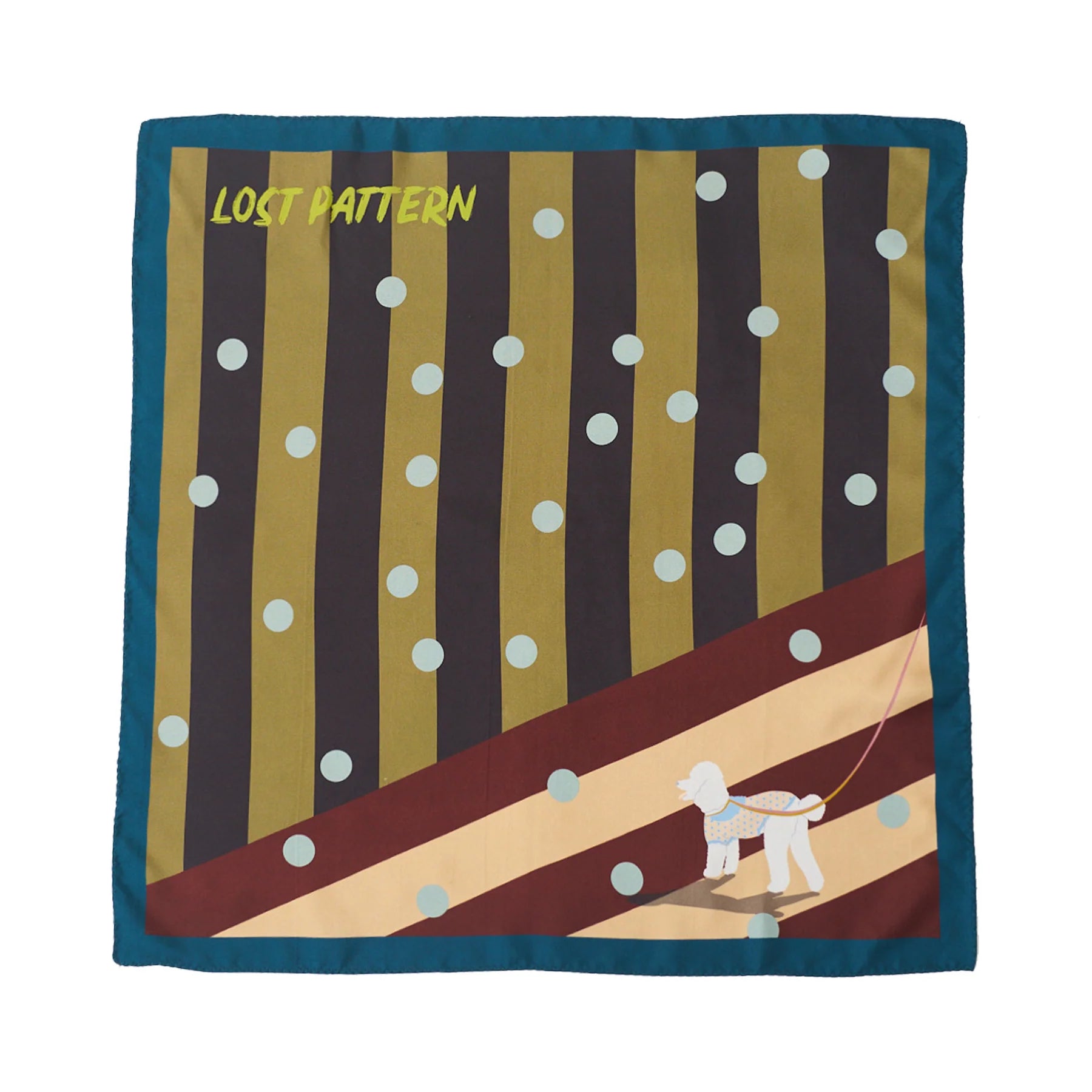 "Pandita the Dog" Silk Bandana