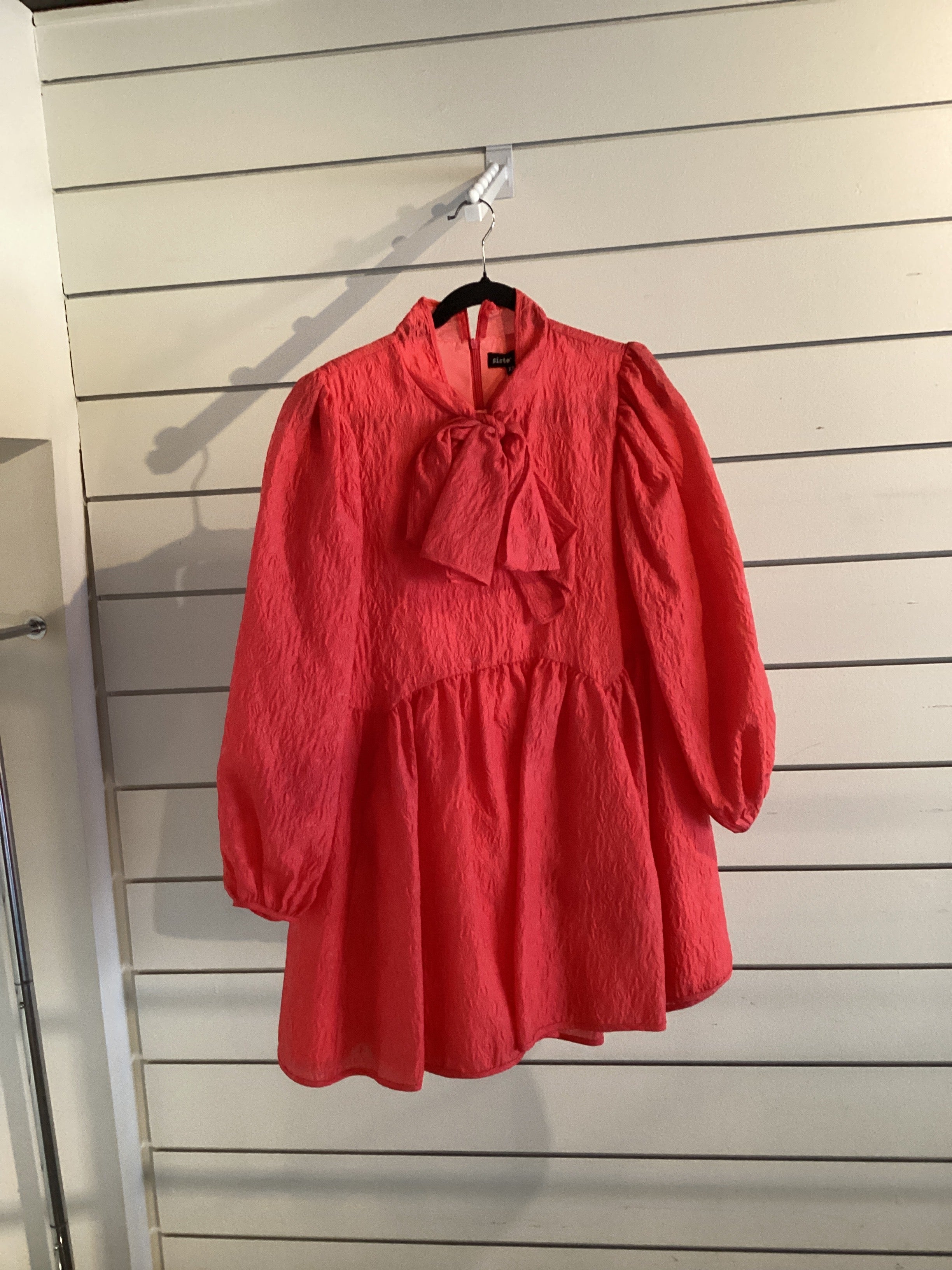 Sister Jane Parakeet Bow Mini Dress