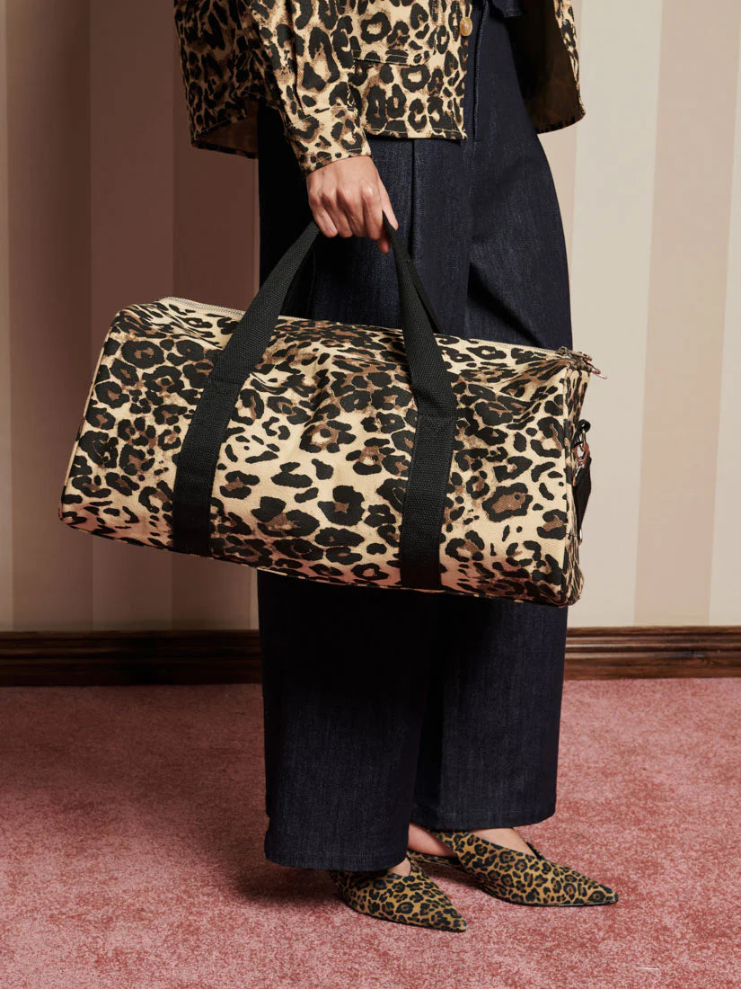 Conrad Leopard Holdall Bag