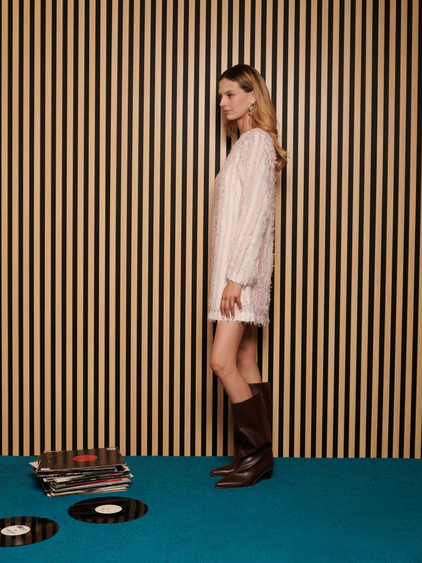 Zetta Textured Mini Dress