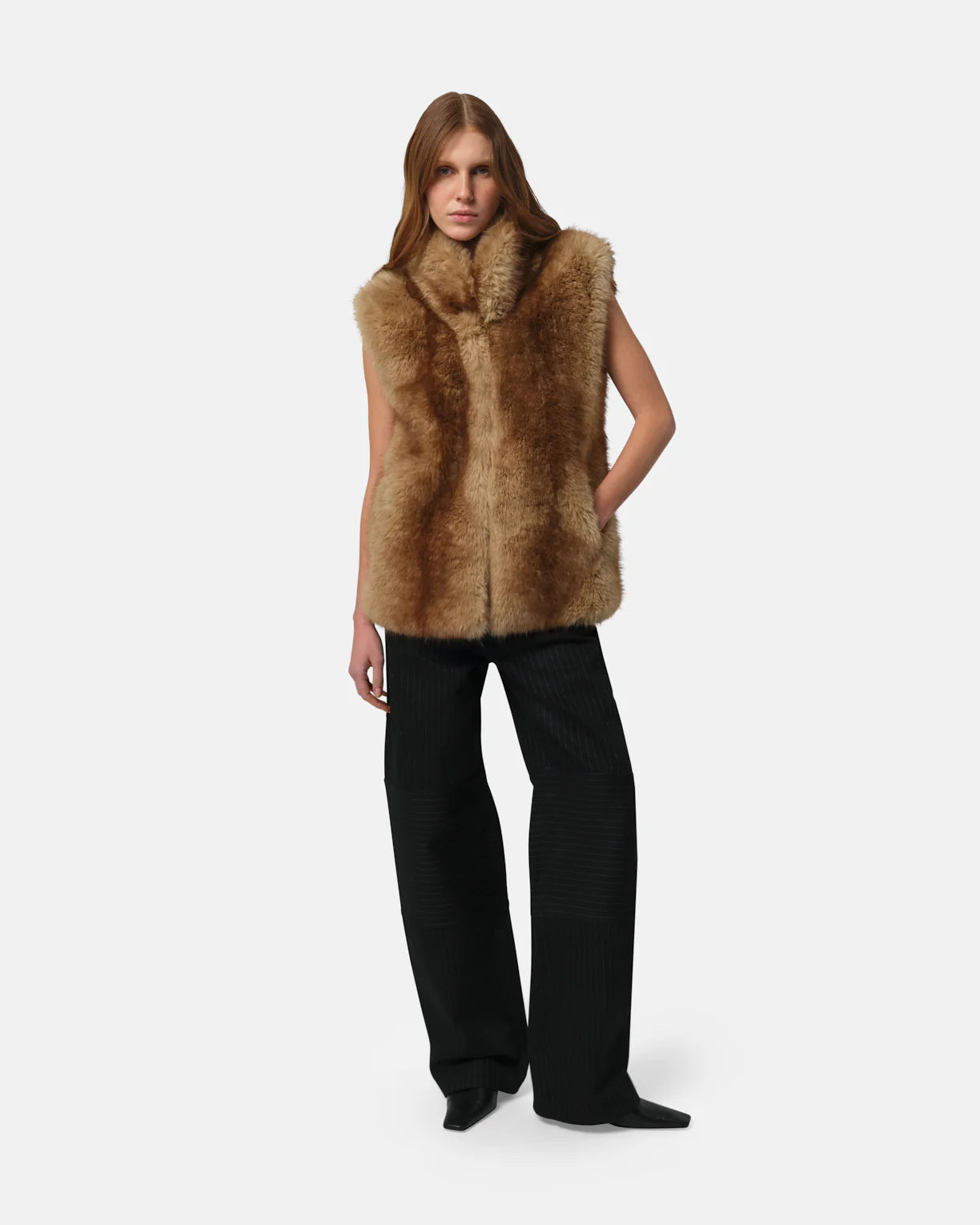 APPARIS Laila Mink Vest