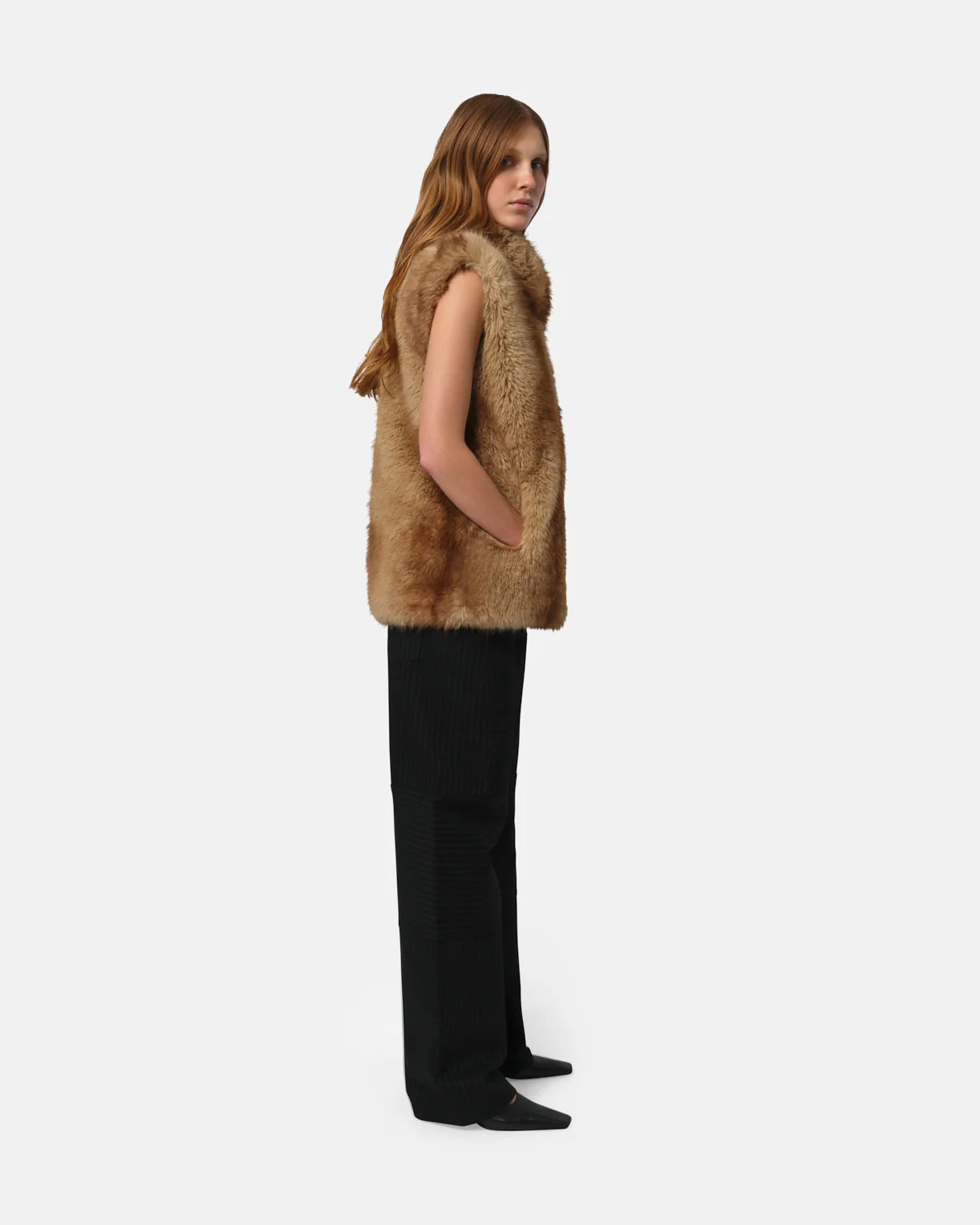APPARIS Laila Mink Vest