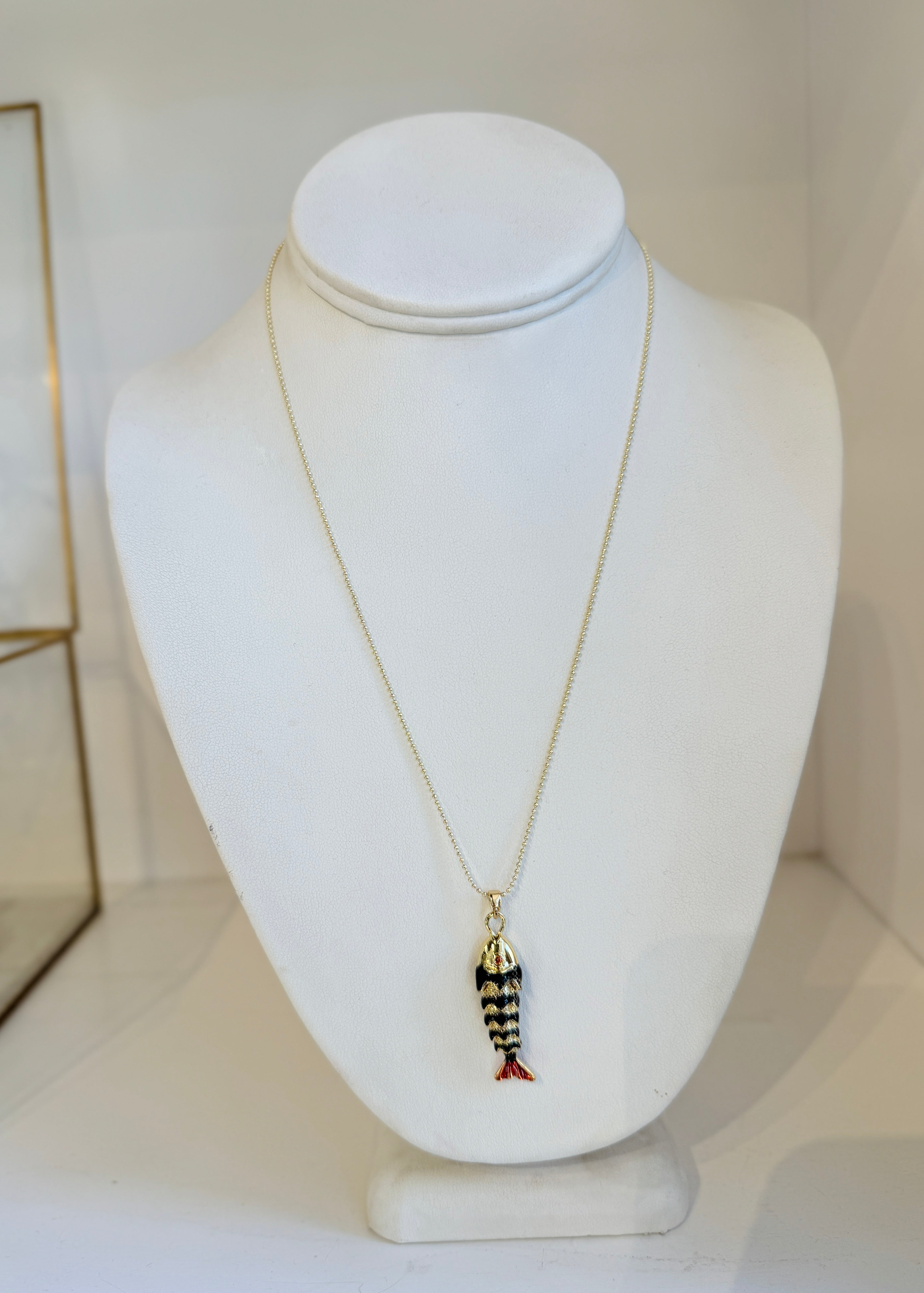 Fish Charm Necklace