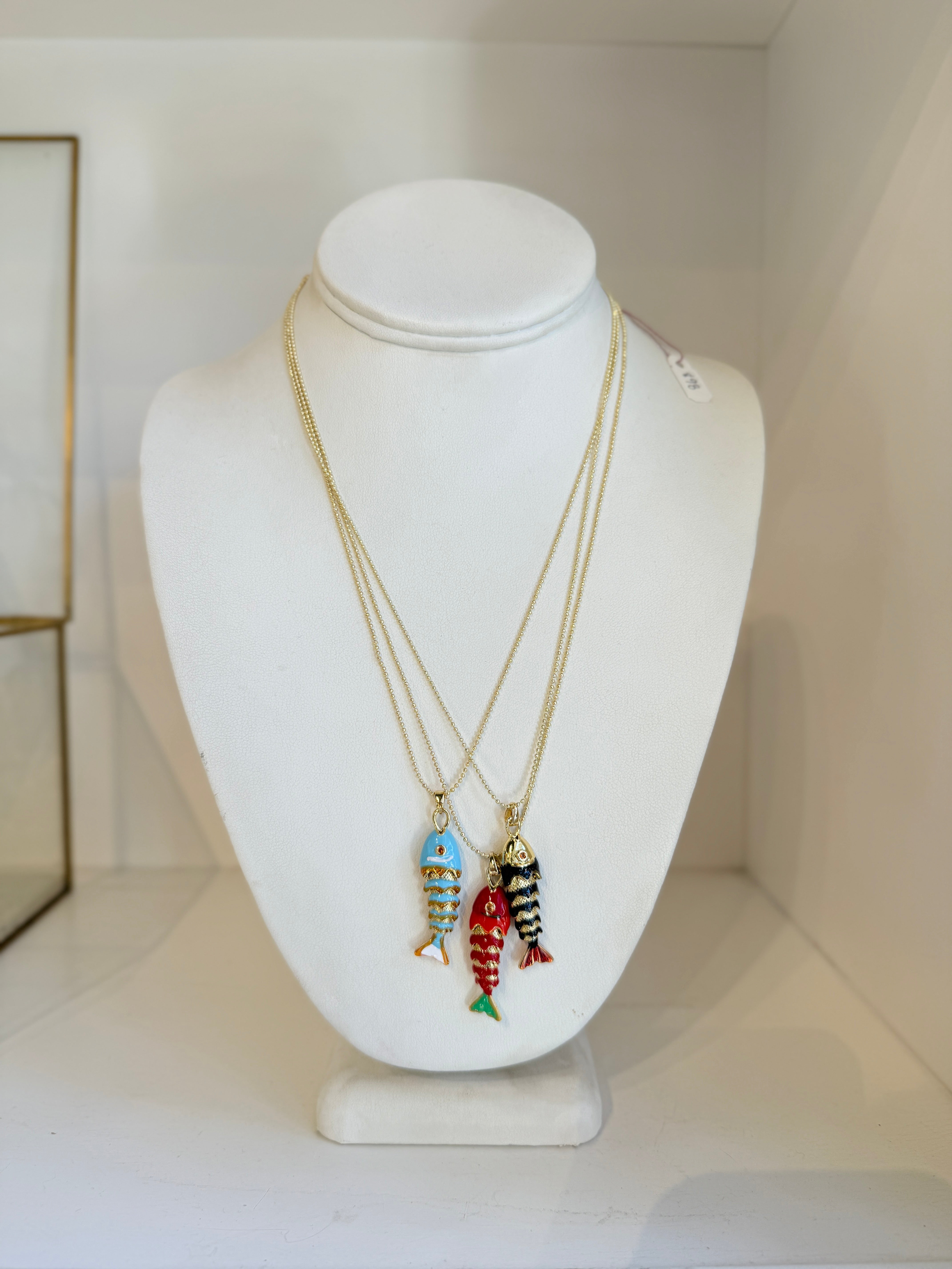 Fish Charm Necklace