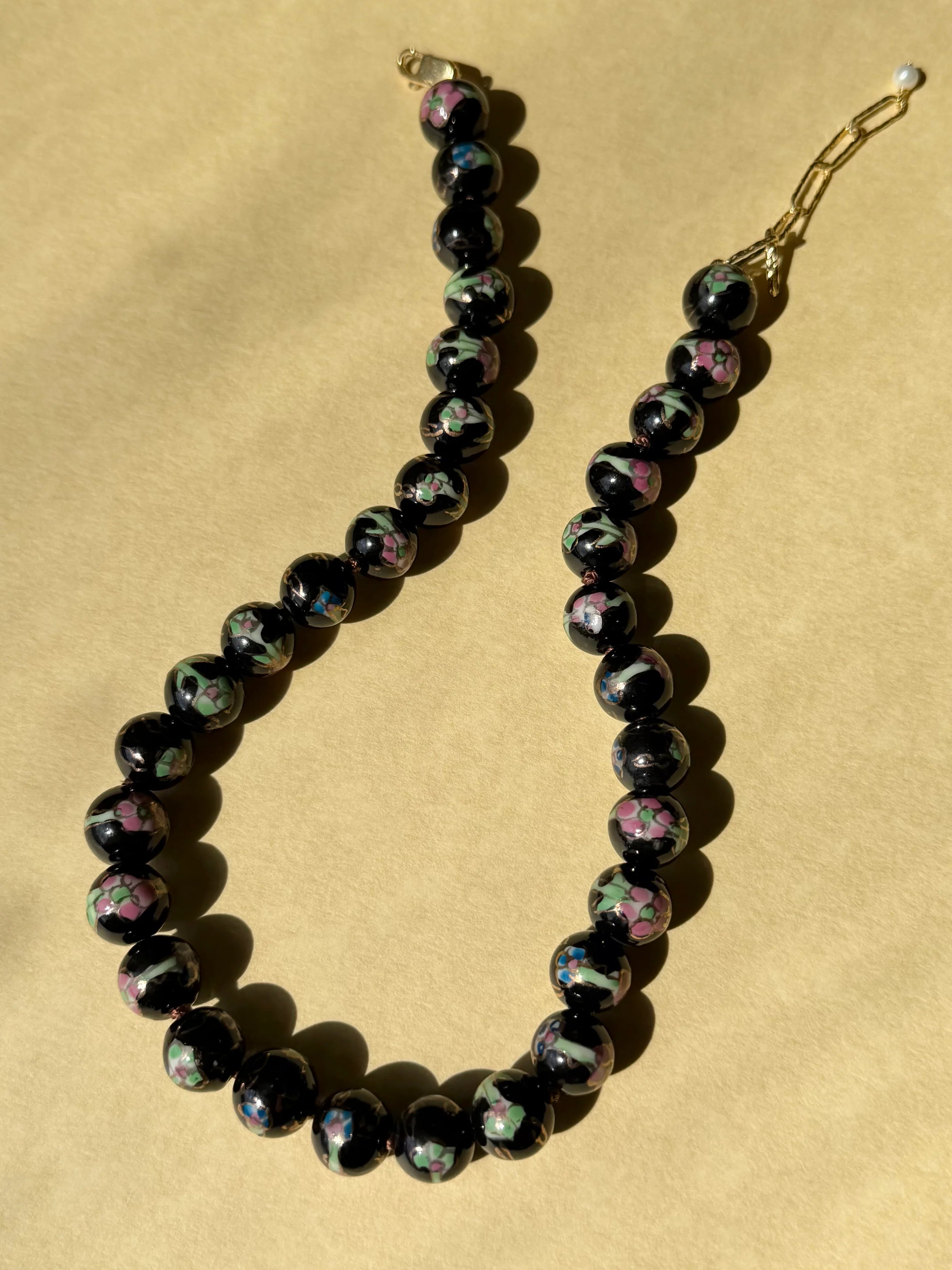Fleur Noir Necklace