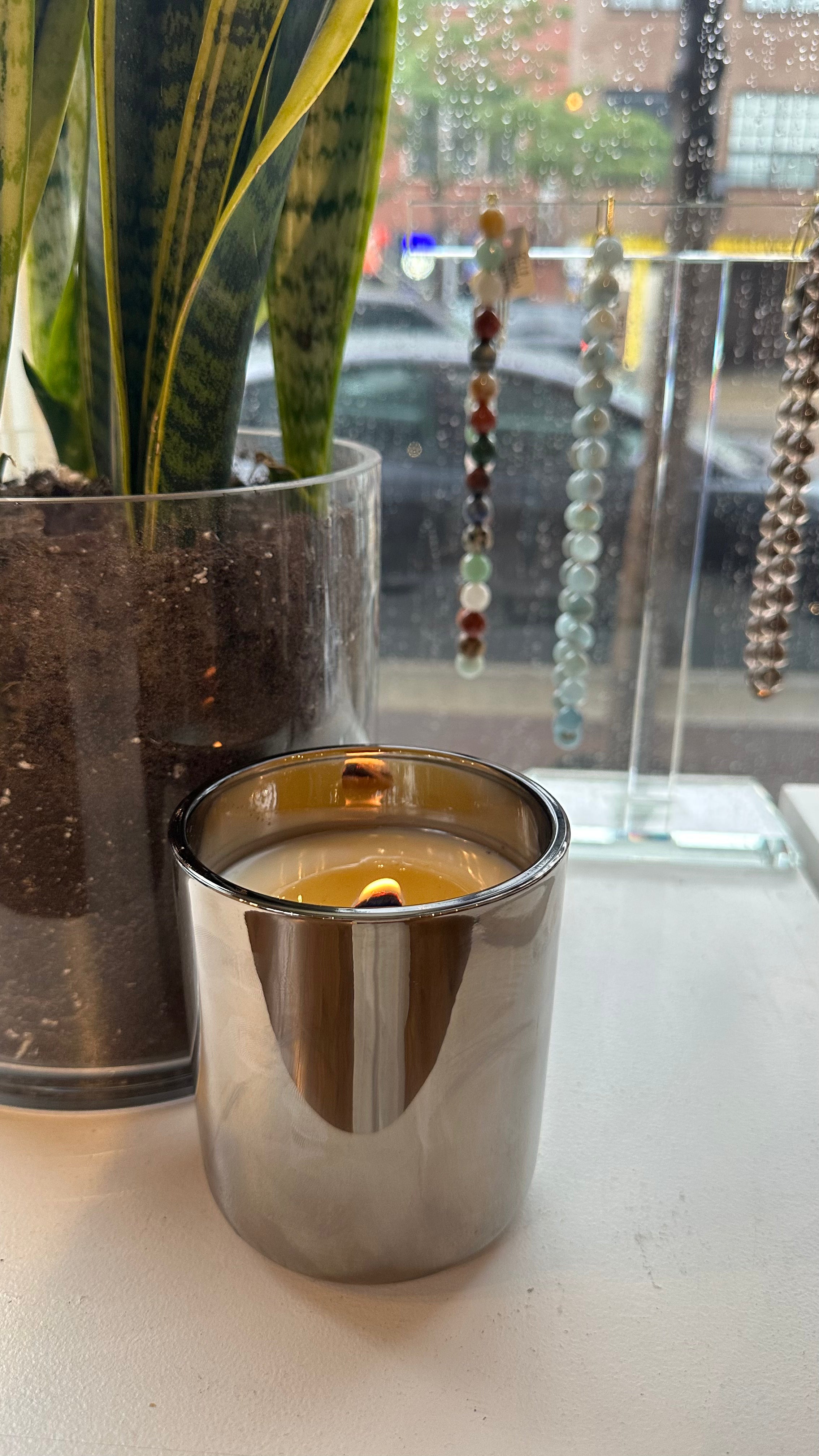 Ladybird Candle