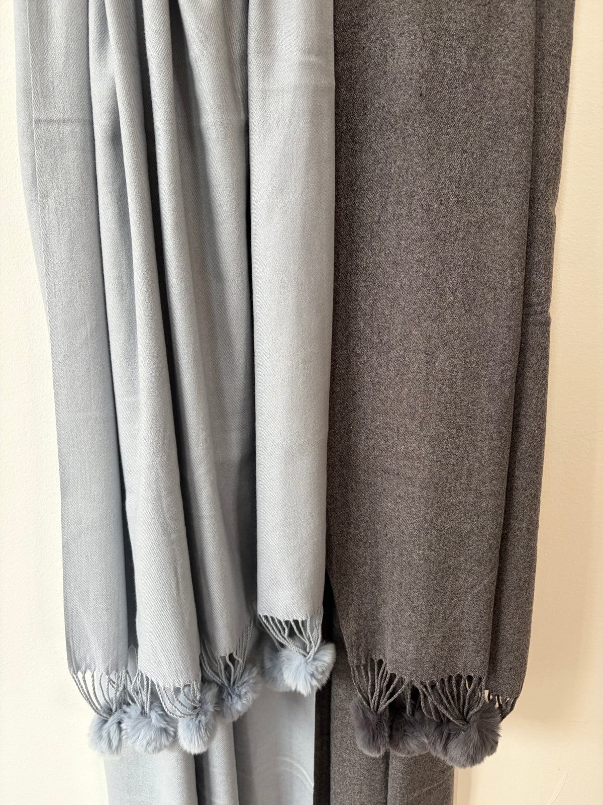 Cashmere & Rex Pom Wrap