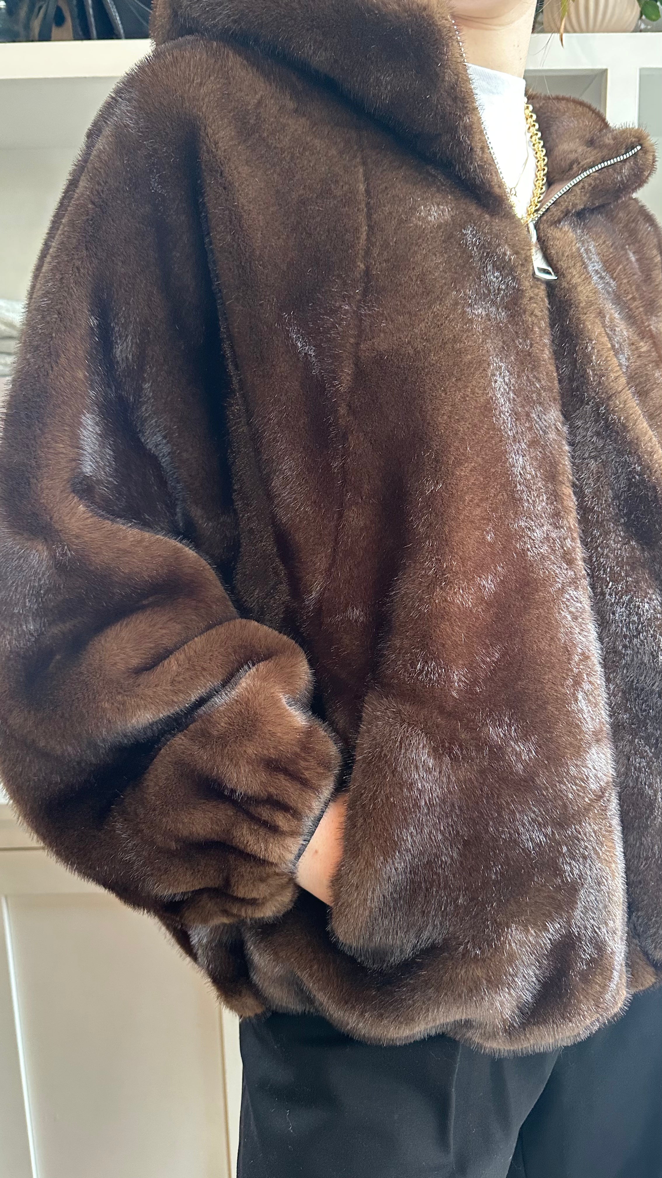Allison Faux Fur Hoodie
