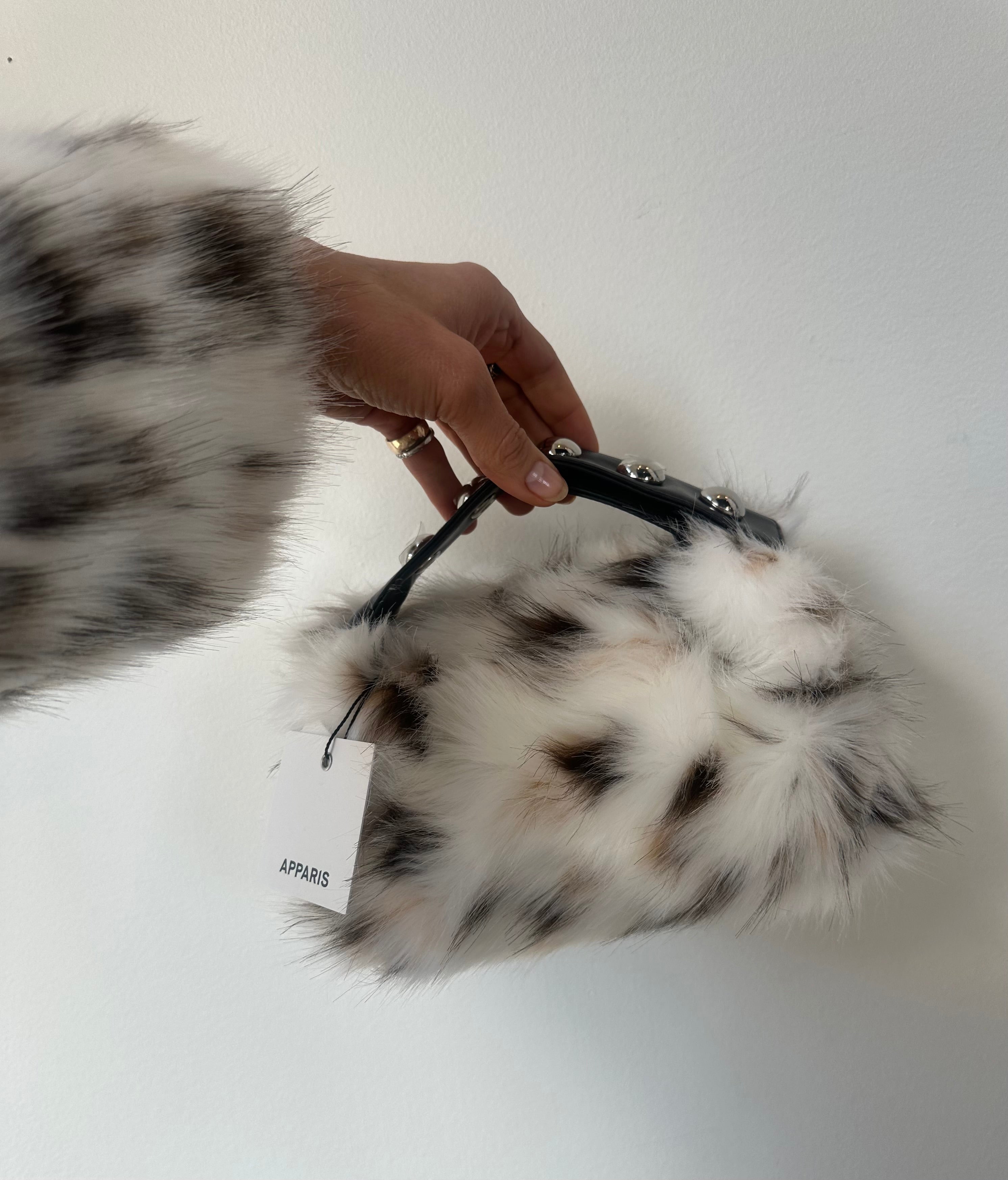 Marfa Snow Leopard Pochette